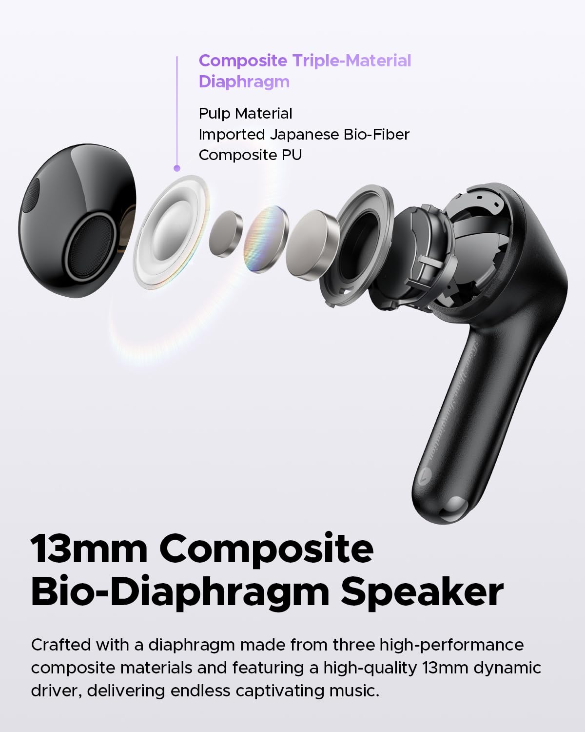 Foto 4 pulgar | Auriculares Inalámbricos Soundpeats Air5 Bluetooth 5.4 Con Aptx 30 Horas - Venta Internacional.