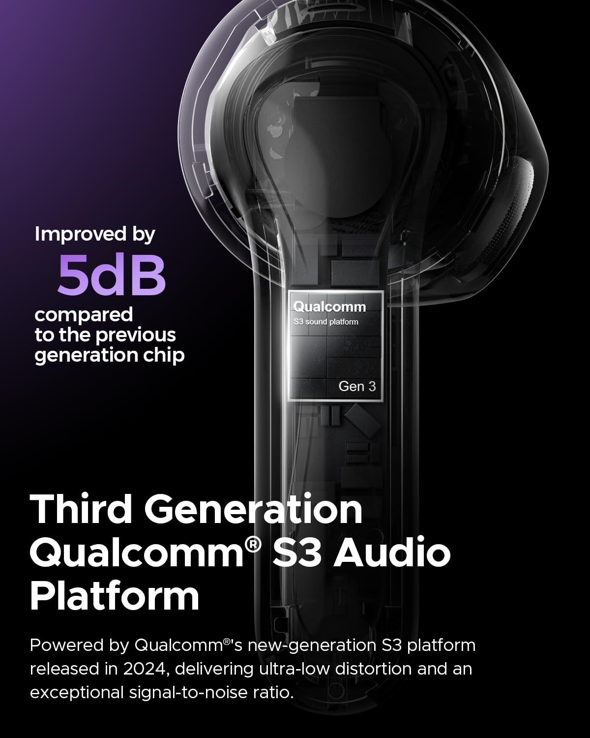 Foto 3 pulgar | Auriculares Inalámbricos Soundpeats Air5 Con Aptx, 6 Micrófonos, 30 Horas - Venta Internacional.