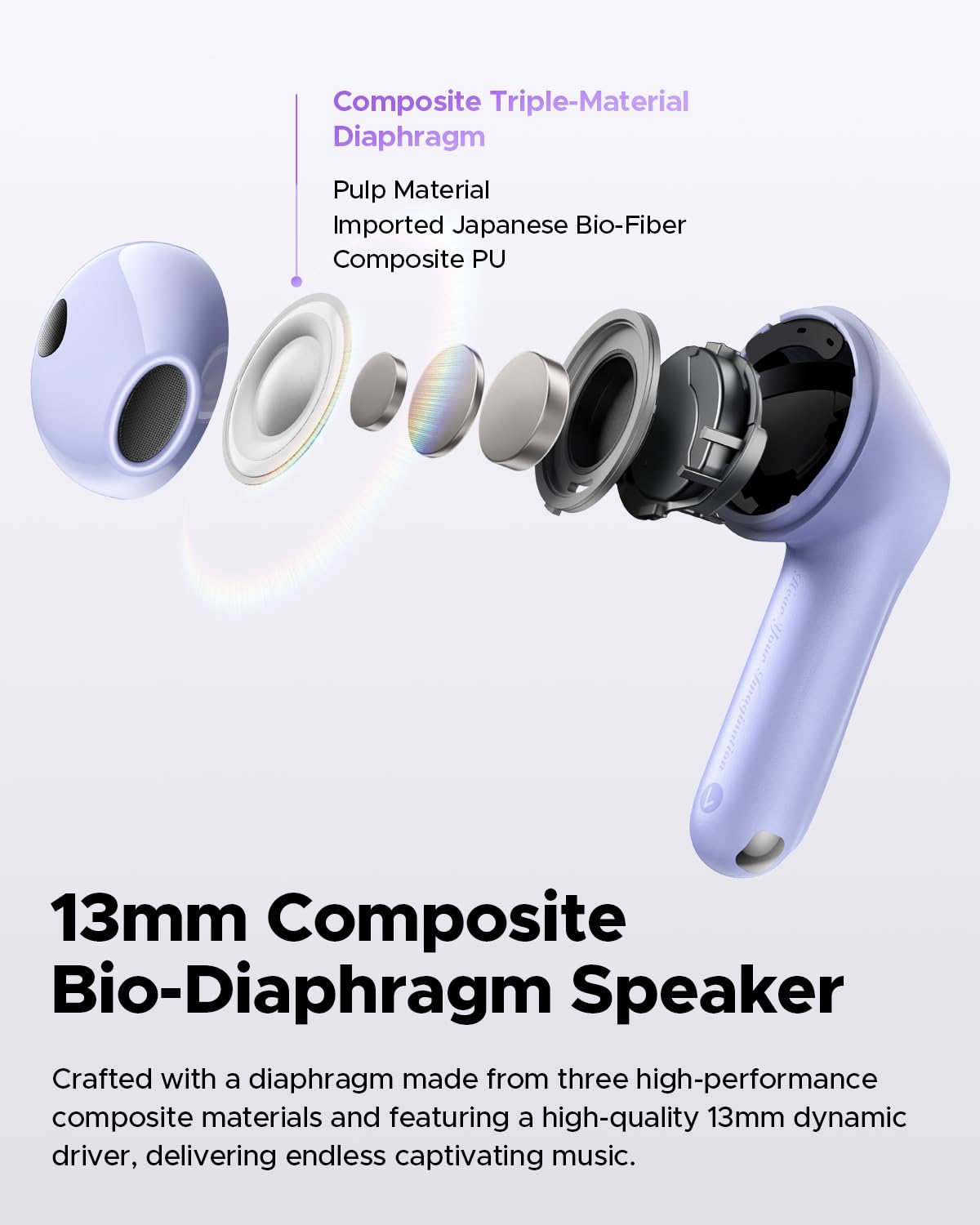 Foto 4 pulgar | Auriculares Inalámbricos Soundpeats Air5 Con Aptx, 6 Micrófonos, 30 Horas - Venta Internacional.