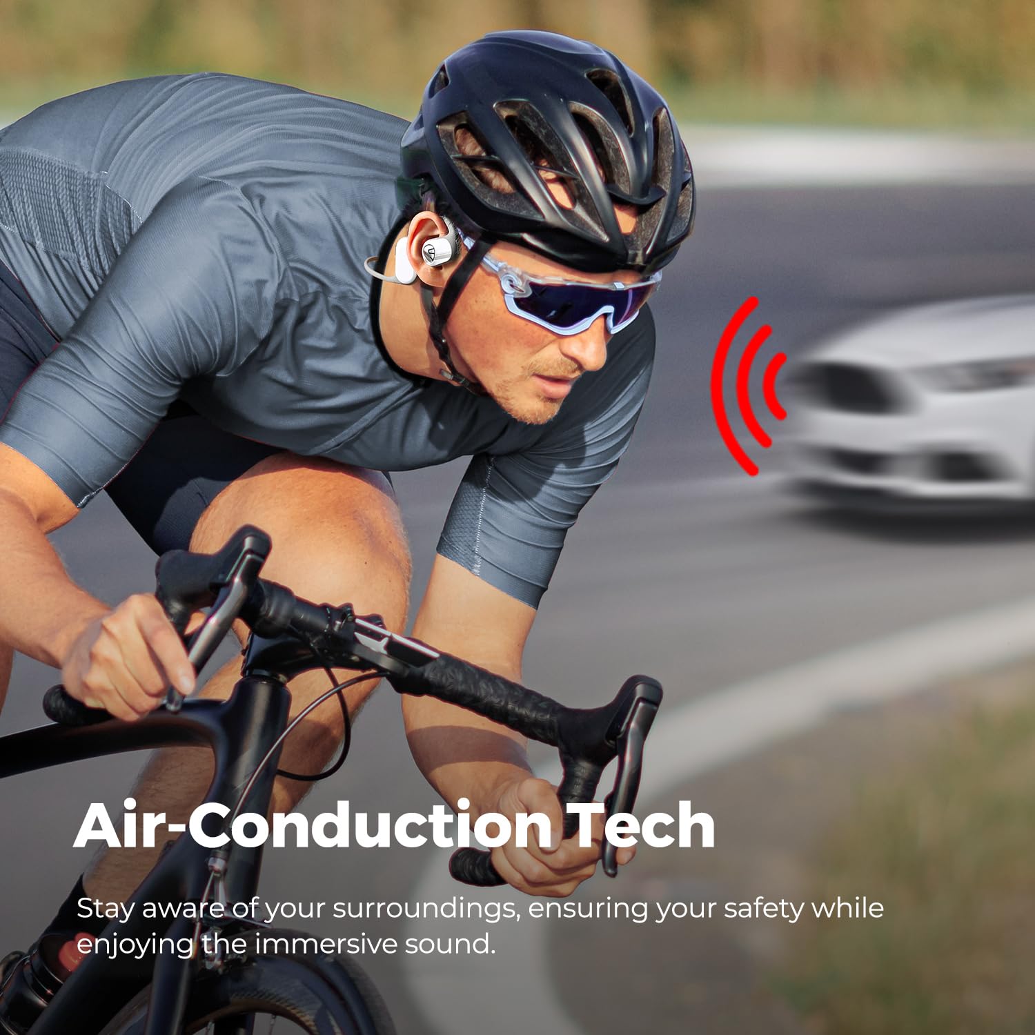 Foto 4 pulgar | Auriculares De Oído Abierto Soundpeats Runfree Inalámbricos Bluetooth 5.3 - Venta Internacional.