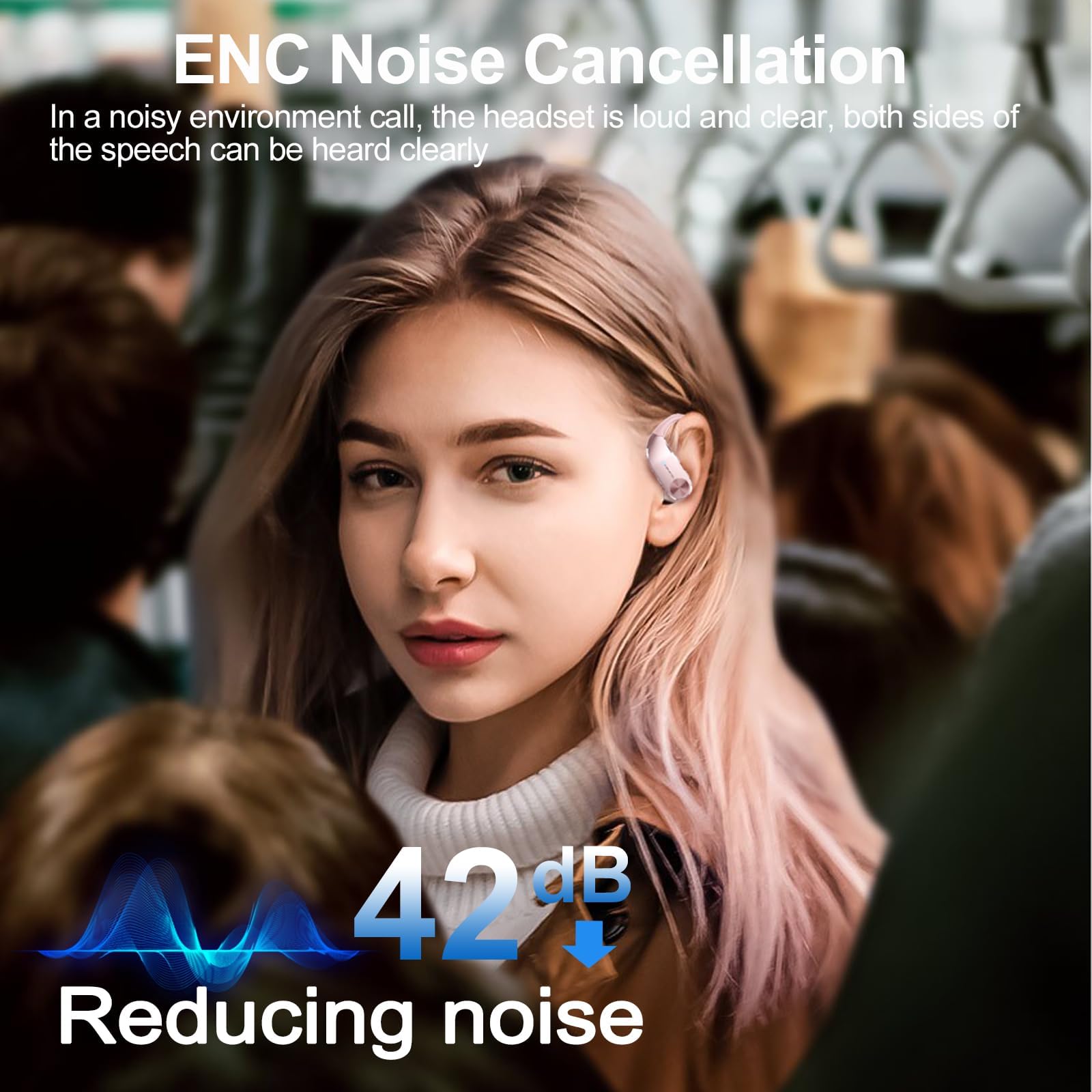 Foto 7 pulgar | Auriculares Inalámbricos Bluetooth Hadbleng Sports 2024 Con Pantalla Led - Venta Internacional.