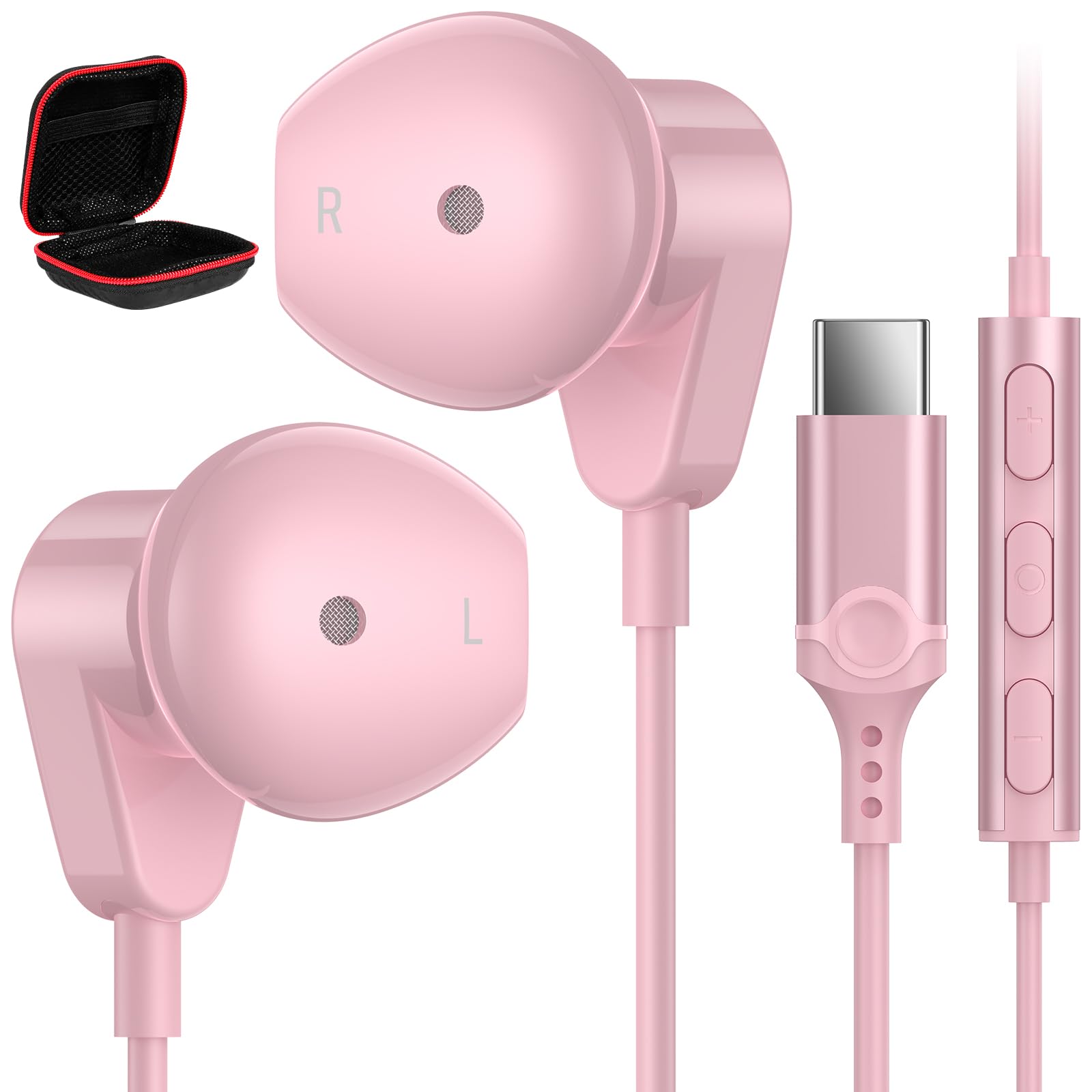 Auriculares Apetoo Usb C Para Apple Iphone 15 Pro Max Ipad Pro - Venta Internacional.