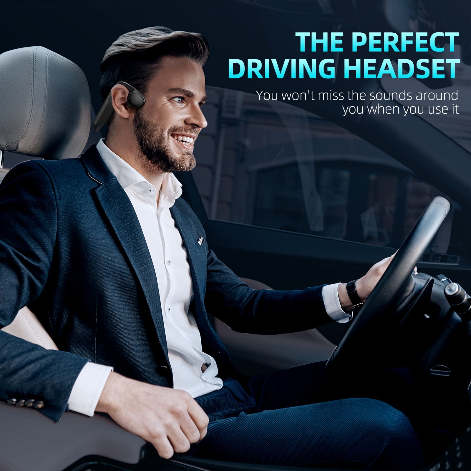 Foto 7 | Auriculares De Conducción Ósea Chensive Wireless Bluethooth 5.3 - Venta Internacional.