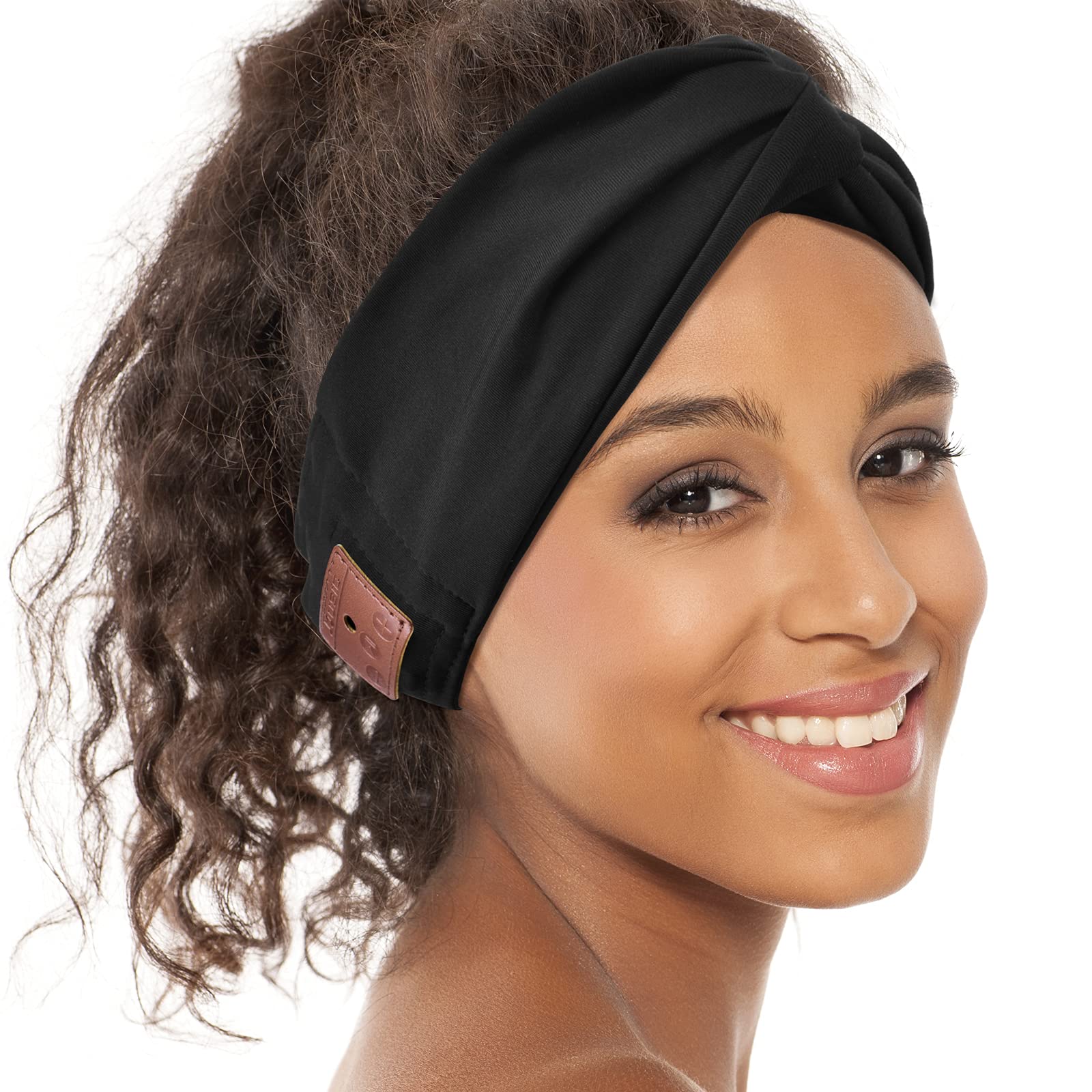 Foto 2 pulgar | Auriculares Bluetooth Con Diadema Bulypazy Para Mujer, Color Negro - Venta Internacional.