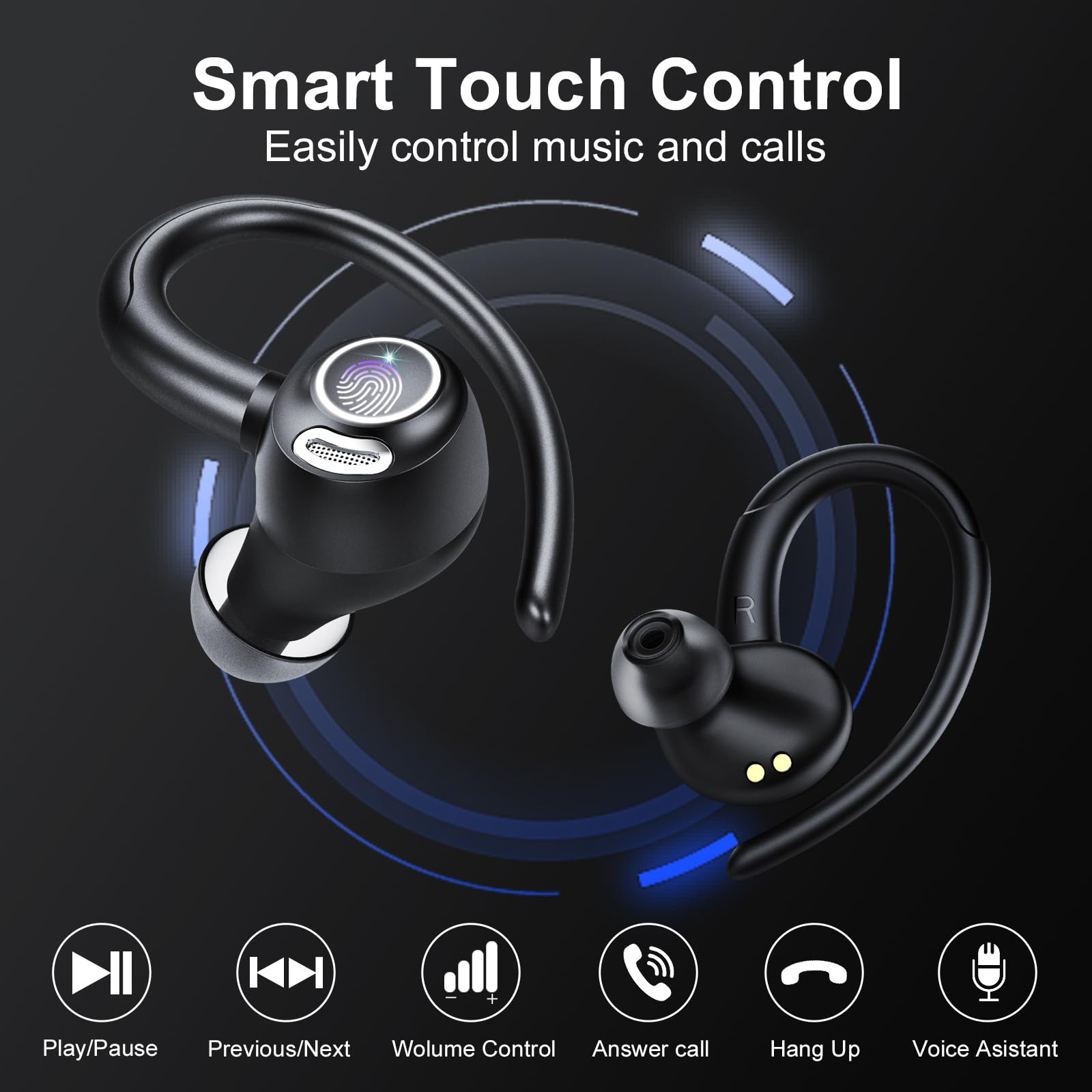 Foto 7 | Auriculares Inalámbricos Casan Headphones Sport Bluetooth 5.3 Ip7 - Venta Internacional.