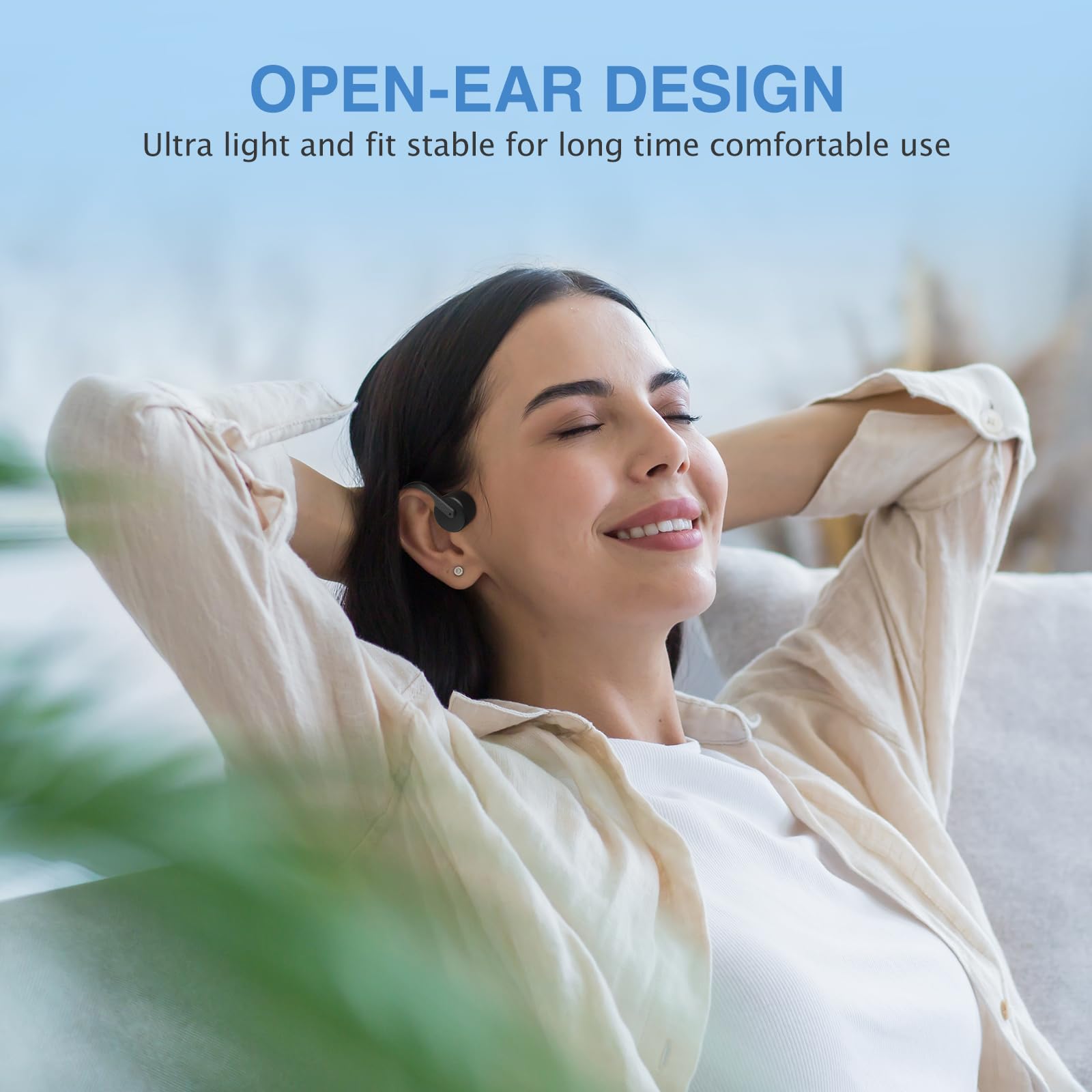 Foto 2 | Auriculares De Conducción Ósea Chensive Wireless Bluetooth 5.3 - Venta Internacional.