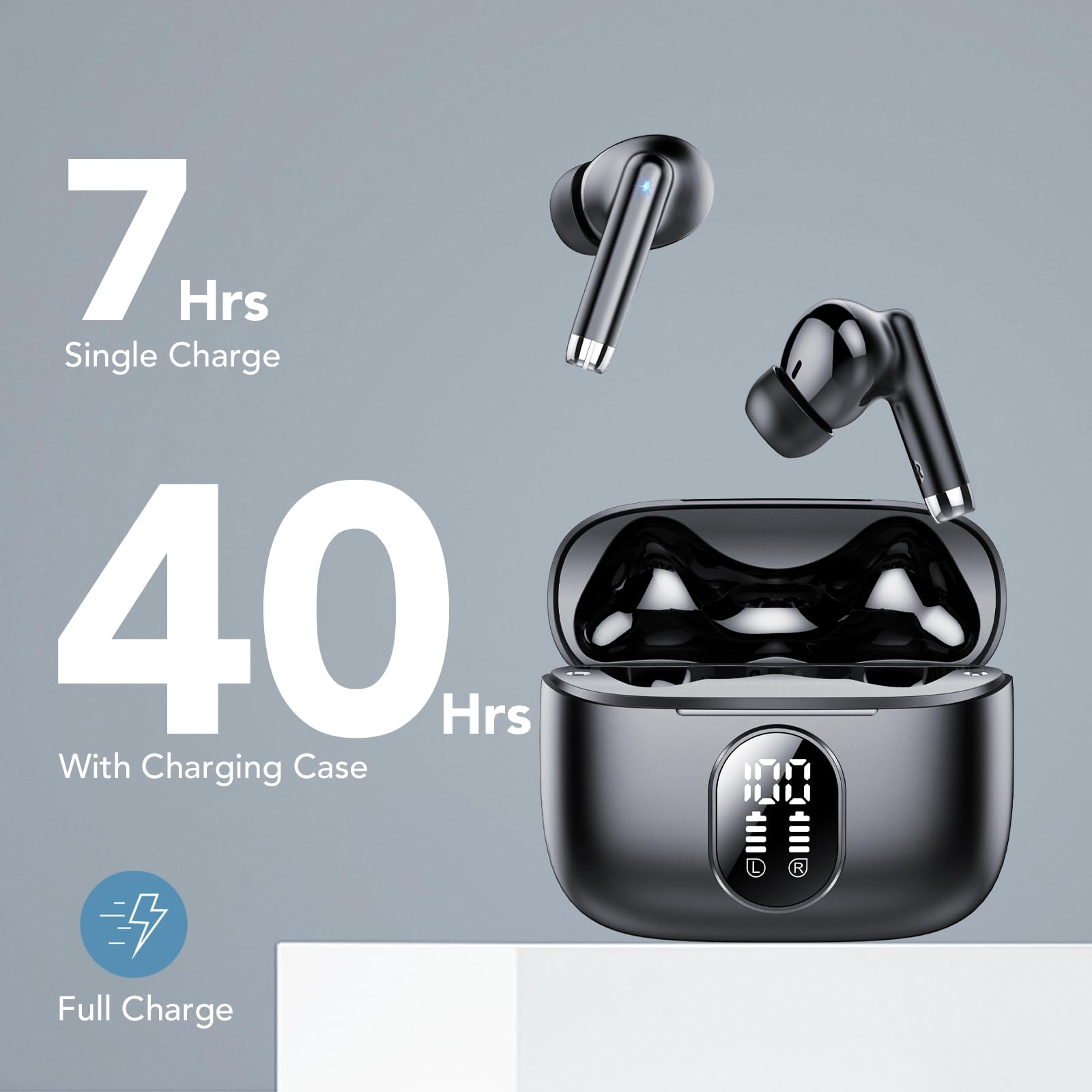 Foto 5 pulgar | Auriculares Inalámbricos Qxq Bluetooth 5.3 40h Playtime - Venta Internacional.