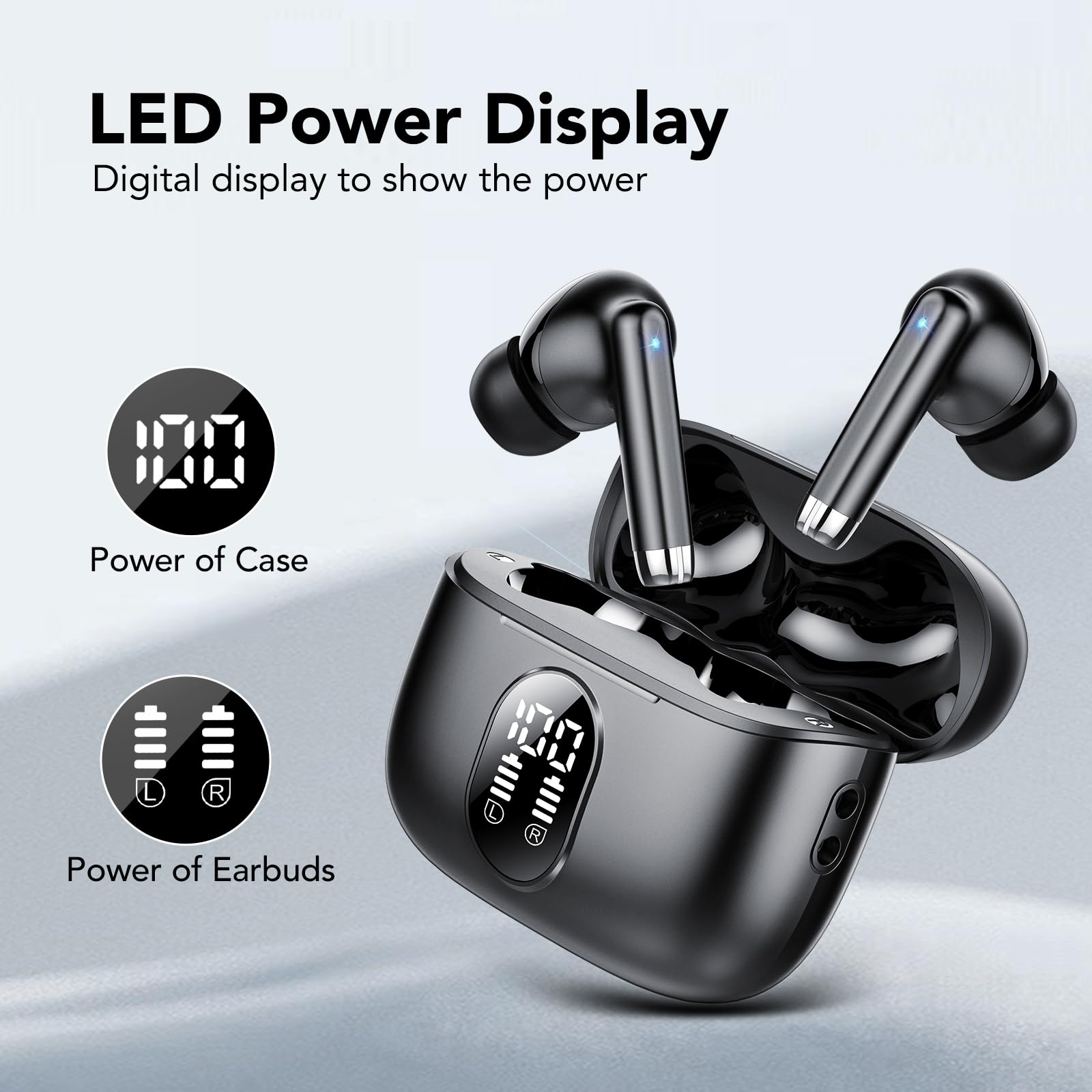 Foto 6 pulgar | Auriculares Inalámbricos Qxq Bluetooth 5.3 40h Playtime - Venta Internacional.