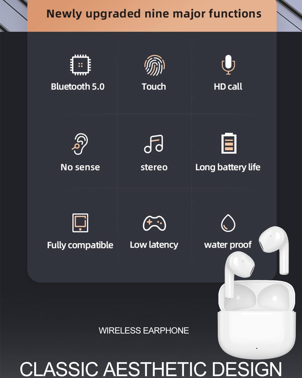 Foto 4 pulgar | Auriculares Inalámbricos Bluetooth Case Logic Para Iphone 2023 - Venta Internacional.