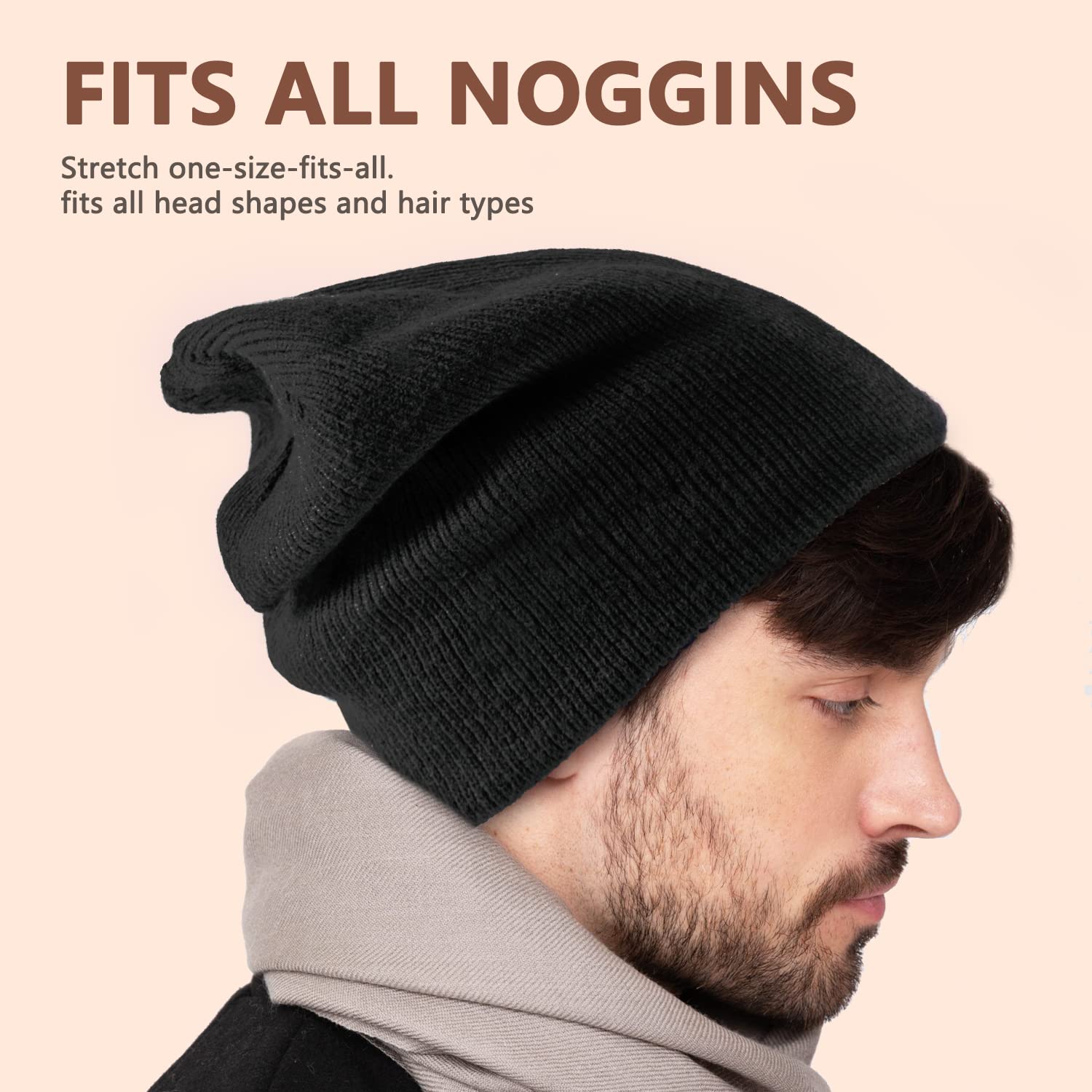 Foto 8 pulgar | Gorra Bluetooth Beanie Zruhig De Punto Estéreo Para Música V5.0, Color Blanco - Venta Internacional.