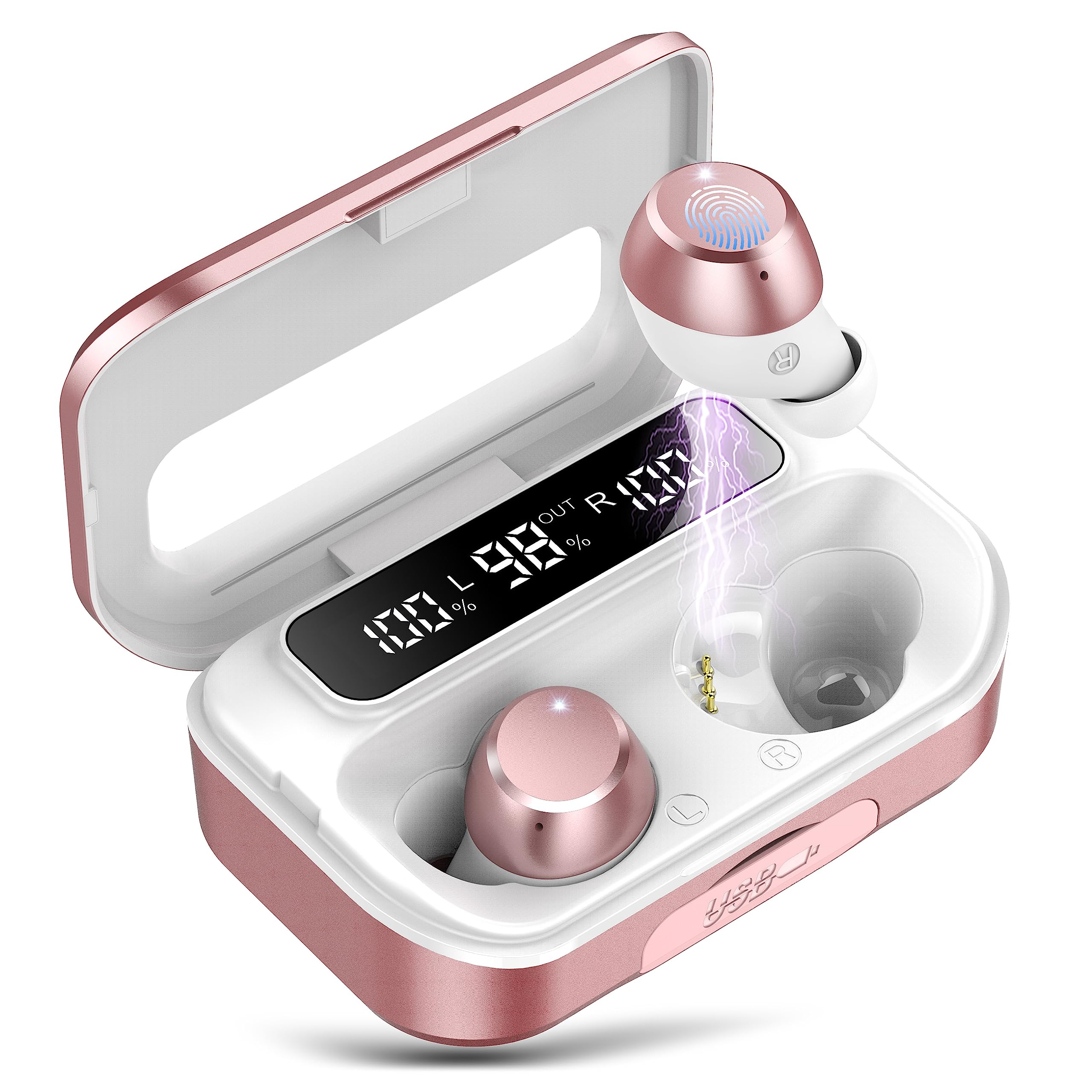Auriculares Inalámbricos Bluetooth Lekaby 2024 Upgrade 5.3 Ipx7 100h - Venta Internacional.