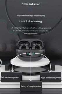 Foto 2 | Auriculares Bluetooth Q7 Impermeables De Conducción Ósea Blanco/negro - Venta Internacional.