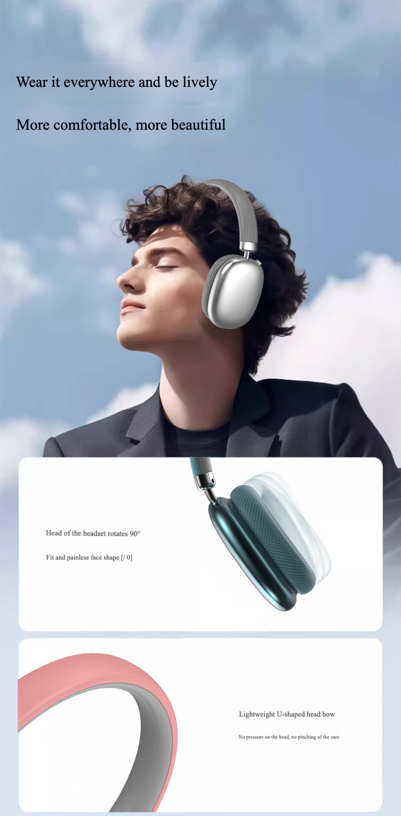 Foto 6 pulgar | Auriculares Deportivos General P959 Silver High-sound - Venta Internacional.