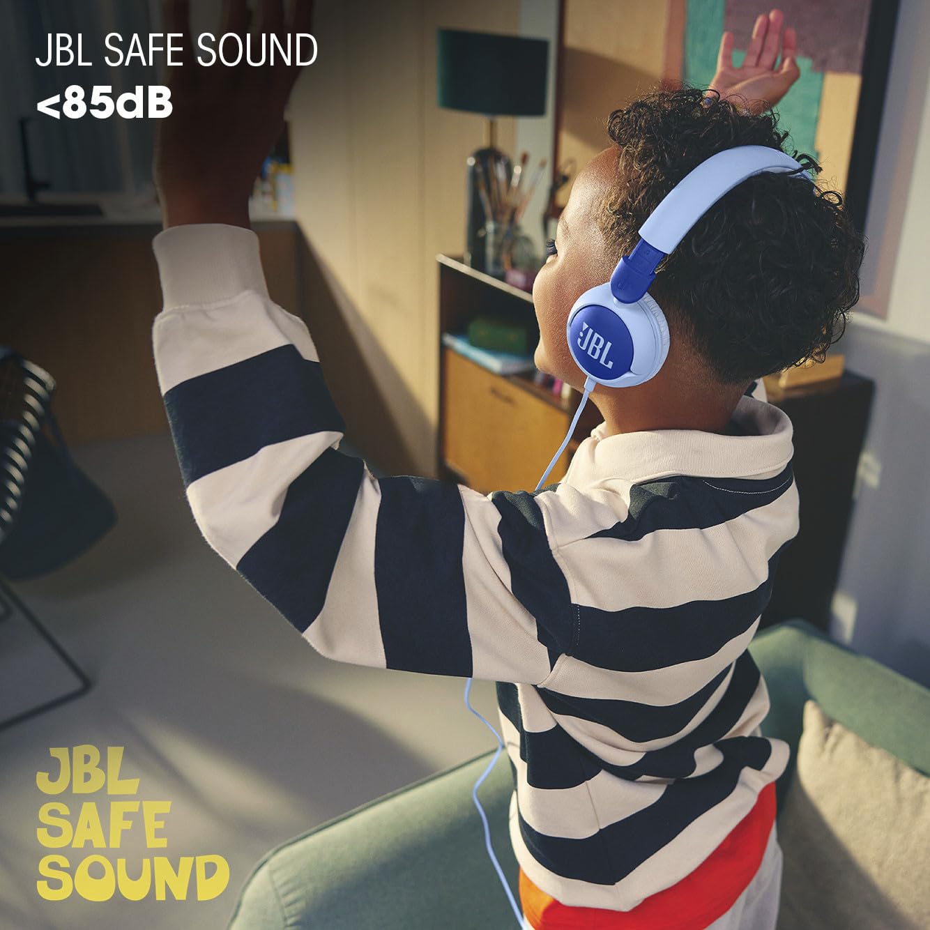 Foto 4 pulgar | Auriculares Supraaurales Jbl Junior 320 Con Cable Para Niños Con Sonido Seguro - Venta Internacional.