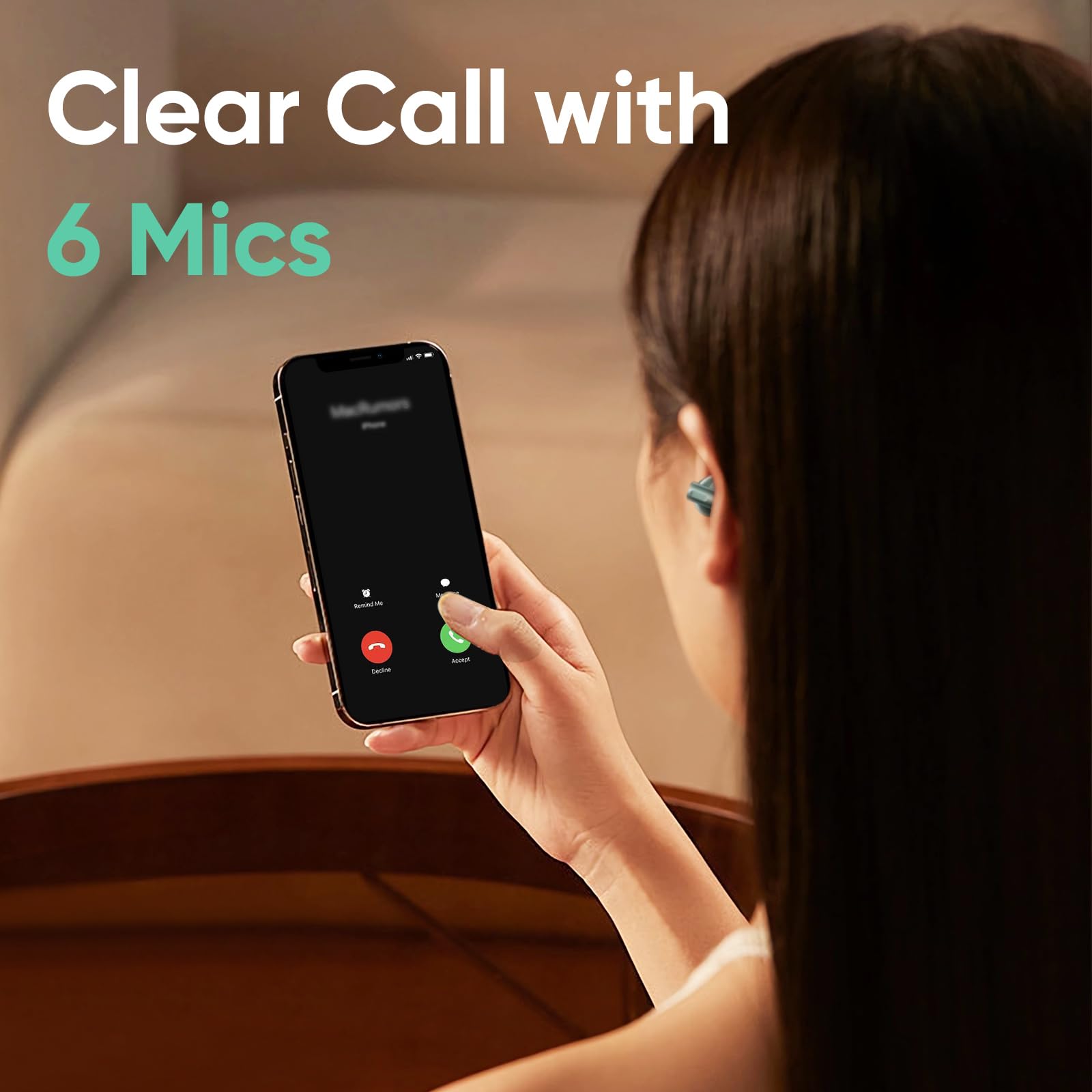 Foto 8 pulgar | Auriculares Intraurales Realme Buds Air 6 Tws Driver De 12,4 Mm, Color Verde Bosque - Venta Internacional.