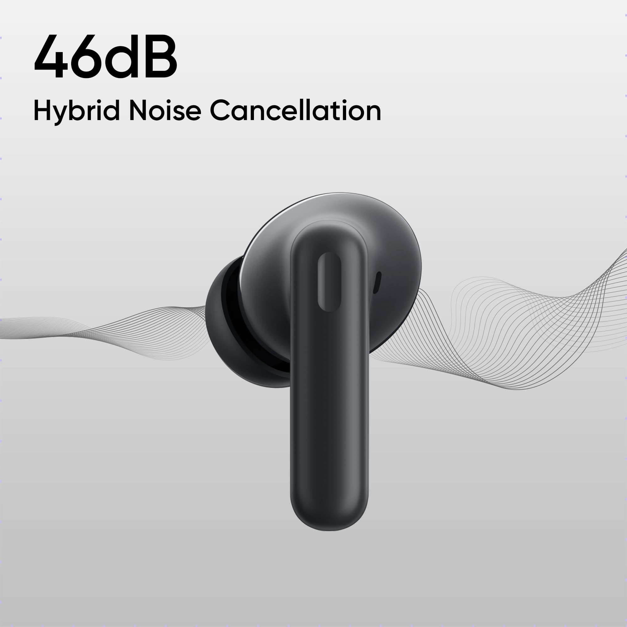 Foto 4 | Auriculares Realme Buds T310 Truly Wireless Con Batería Anc De 40 Horas - Venta Internacional.