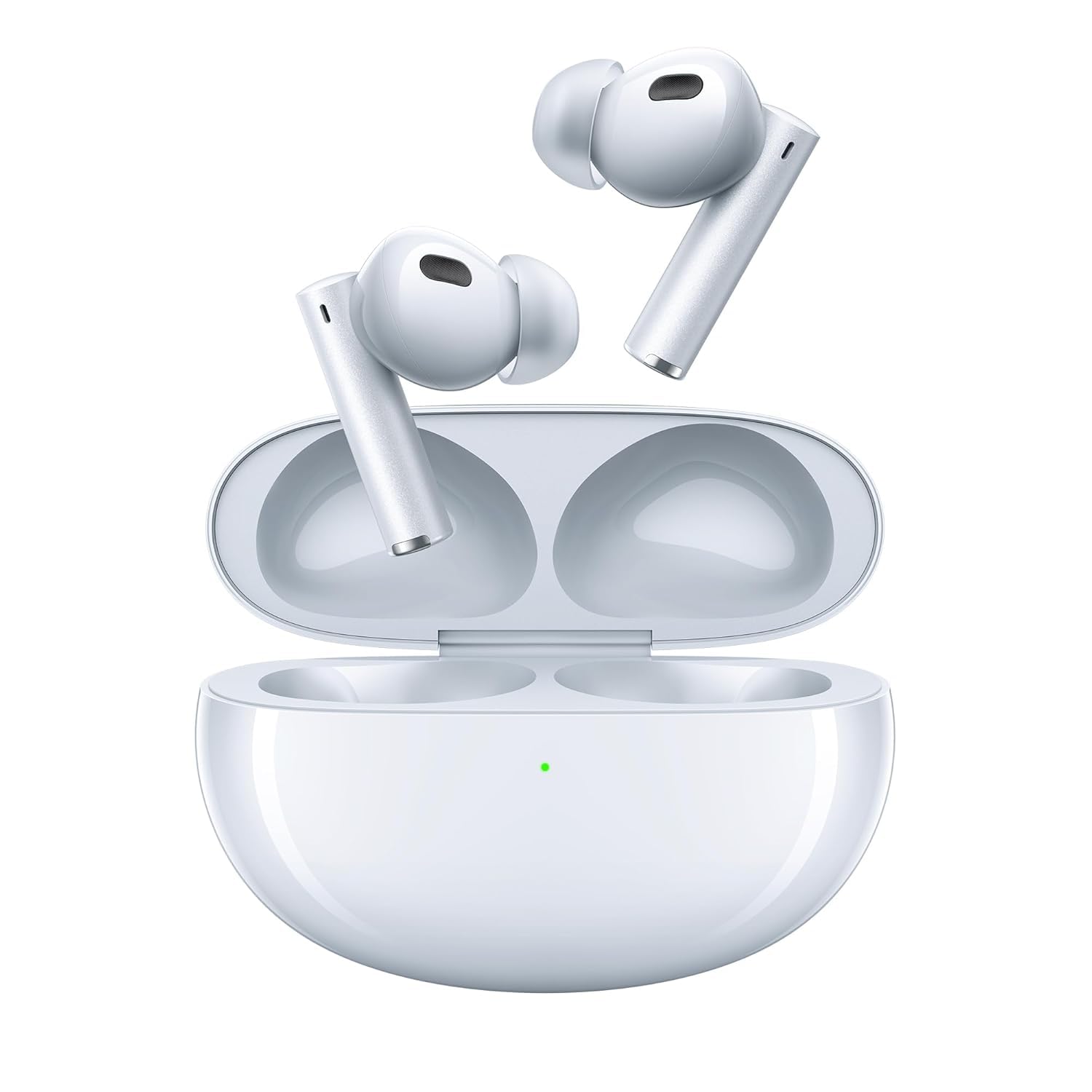 Foto 2 pulgar | Auriculares Inalámbricos Realme Air 6 Pro 50db Con Cancelación De Ruido Plateados - Venta Internacional.