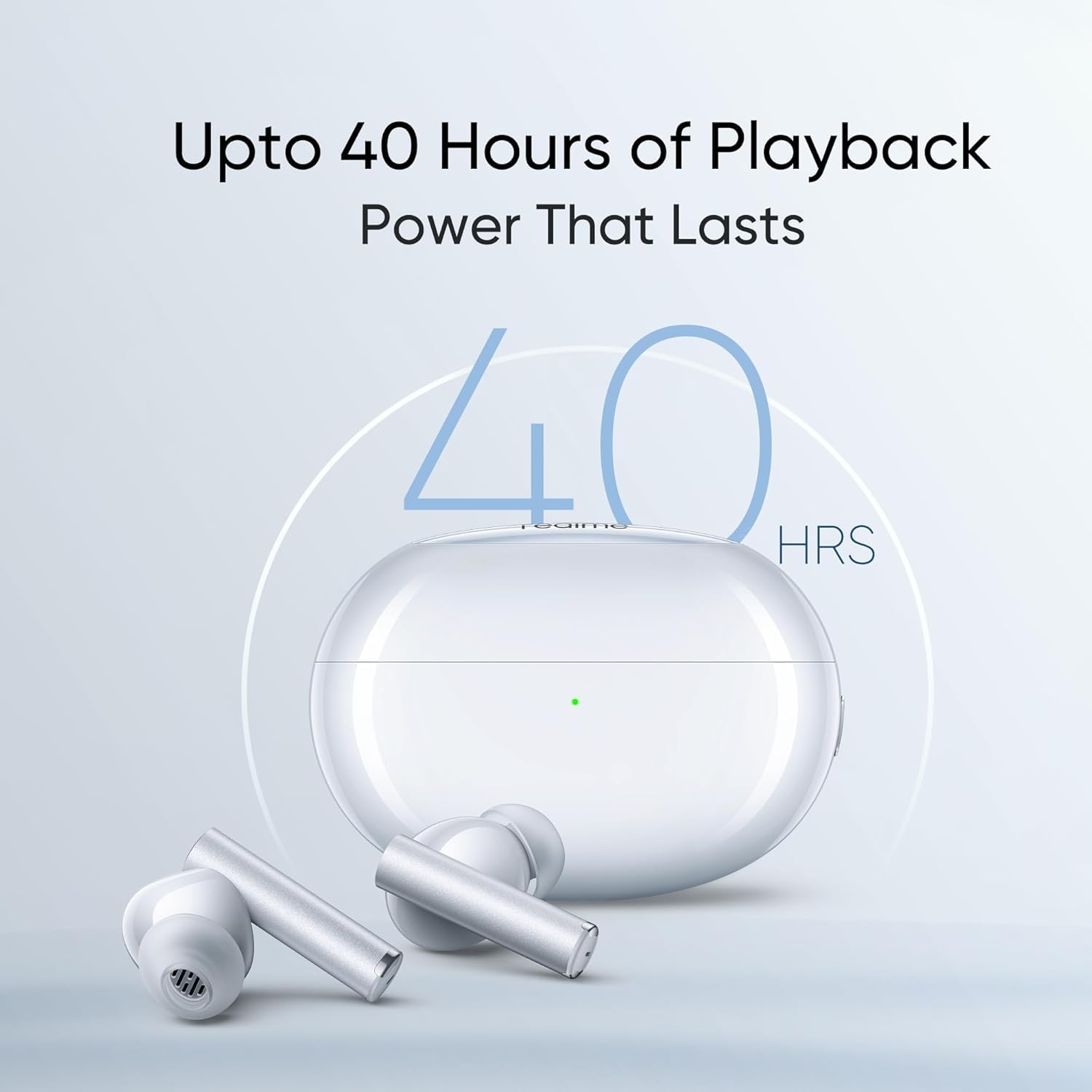 Foto 7 | Auriculares Inalámbricos Realme Air 6 Pro 50db Con Cancelación De Ruido Plateados - Venta Internacional.