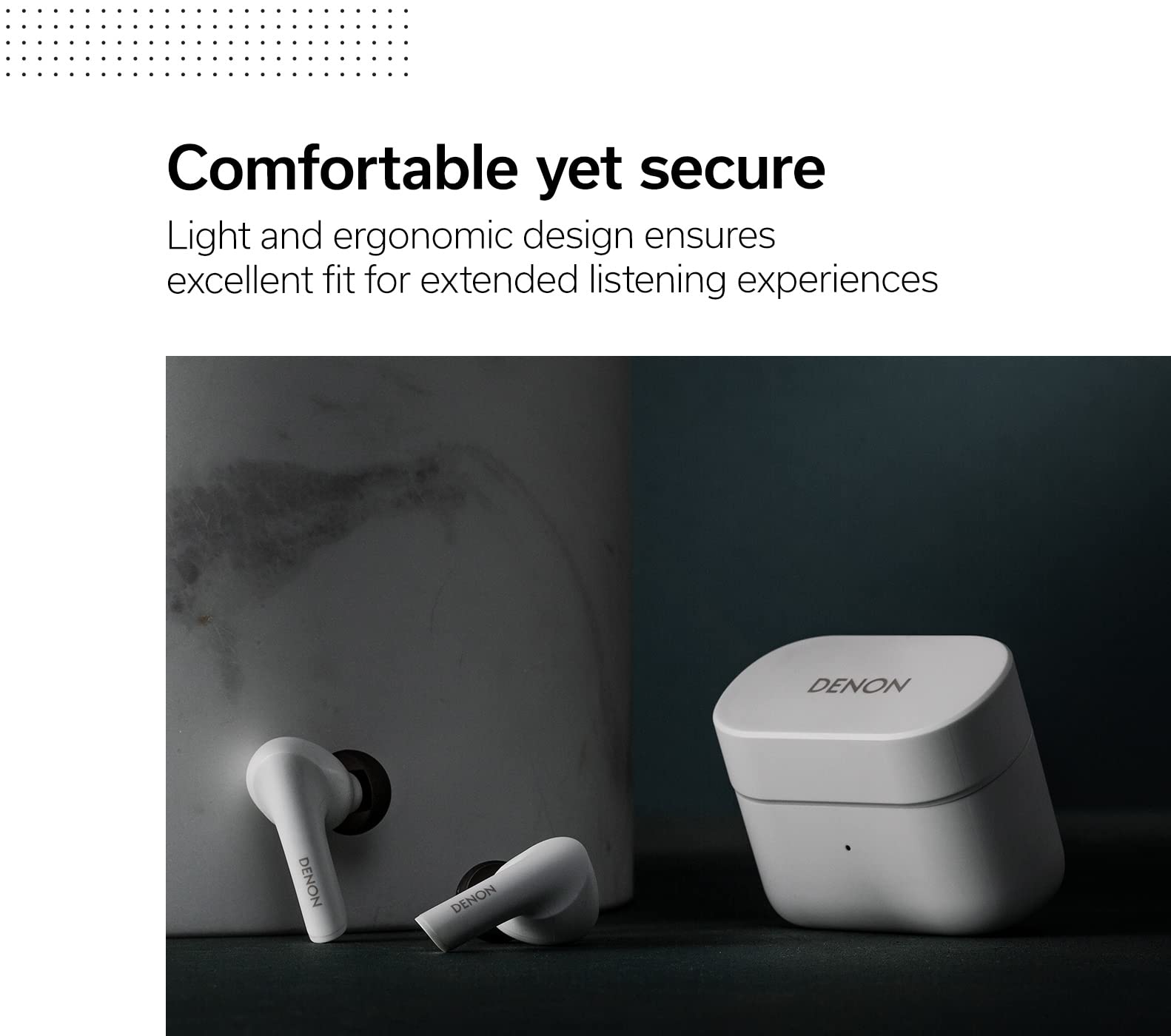 Foto 7 pulgar | Auriculares True Wireless Denon Ah-c630w Bluetooth, Color Blanco - Venta Internacional.