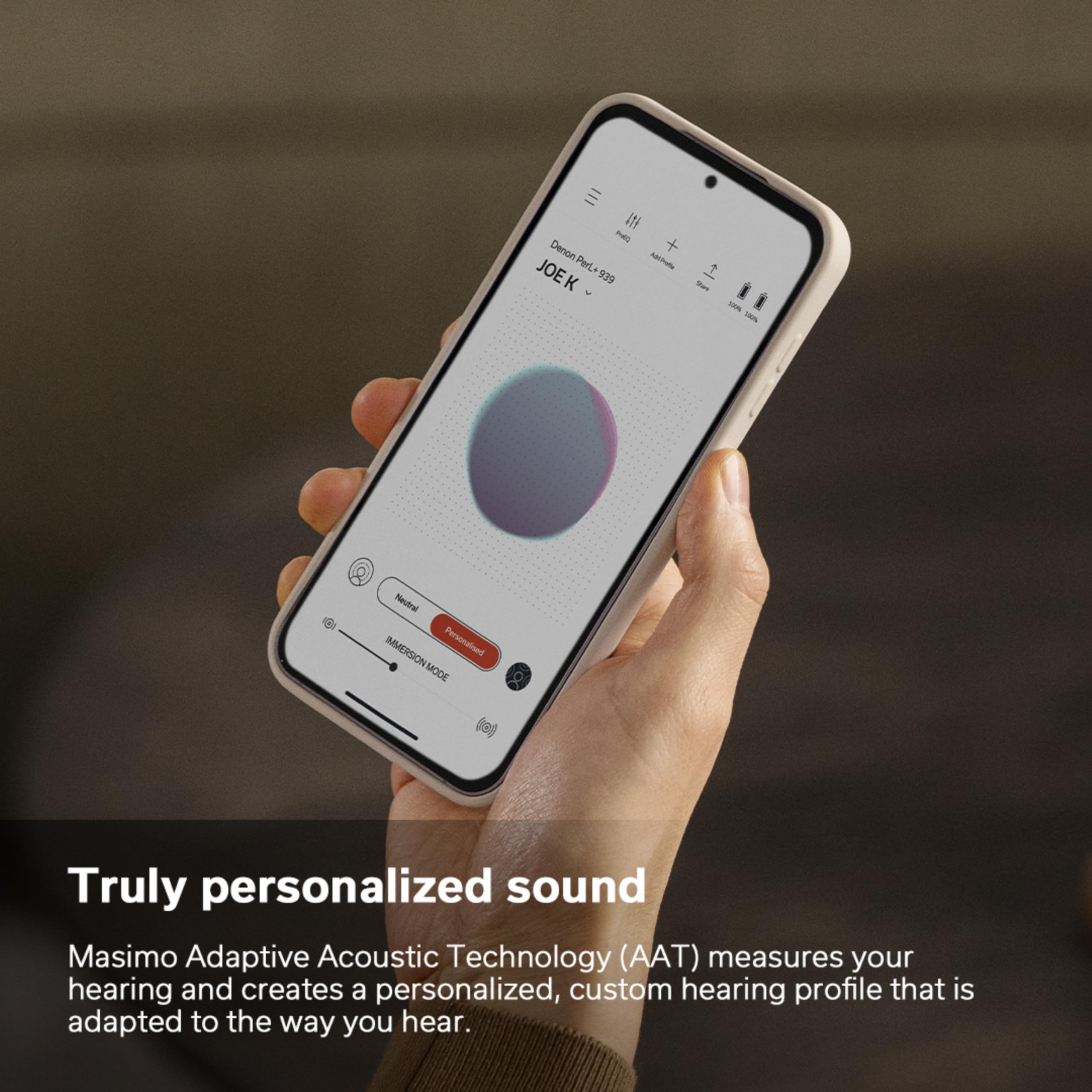 Foto 4 | Auriculares True Wireless Denon Perl Con Cancelación Activa De Ruido - Venta Internacional.