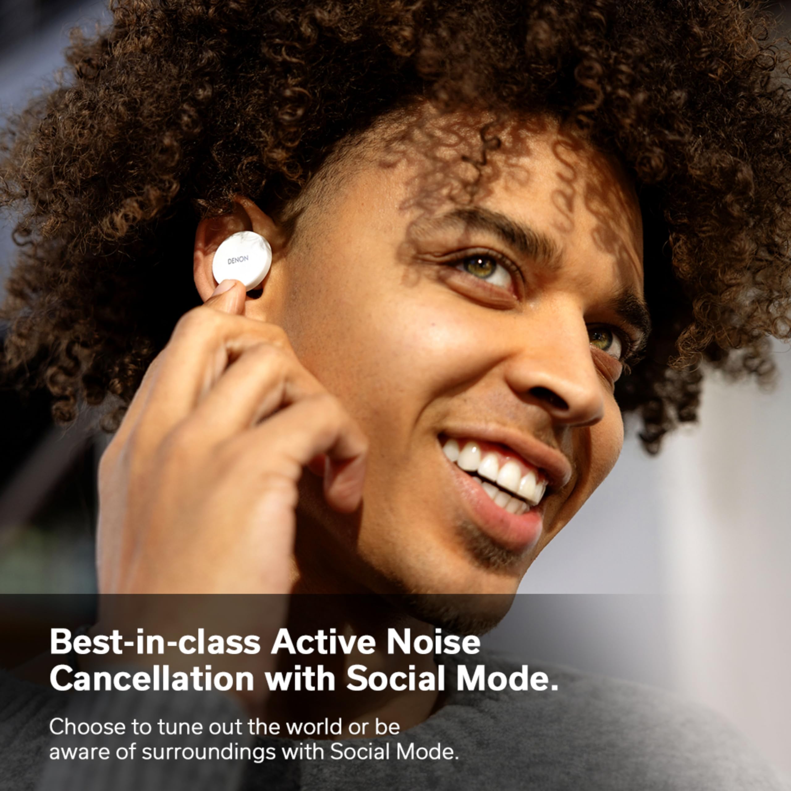 Foto 7 pulgar | Auriculares True Wireless Denon Perl Con Cancelación Activa De Ruido - Venta Internacional.