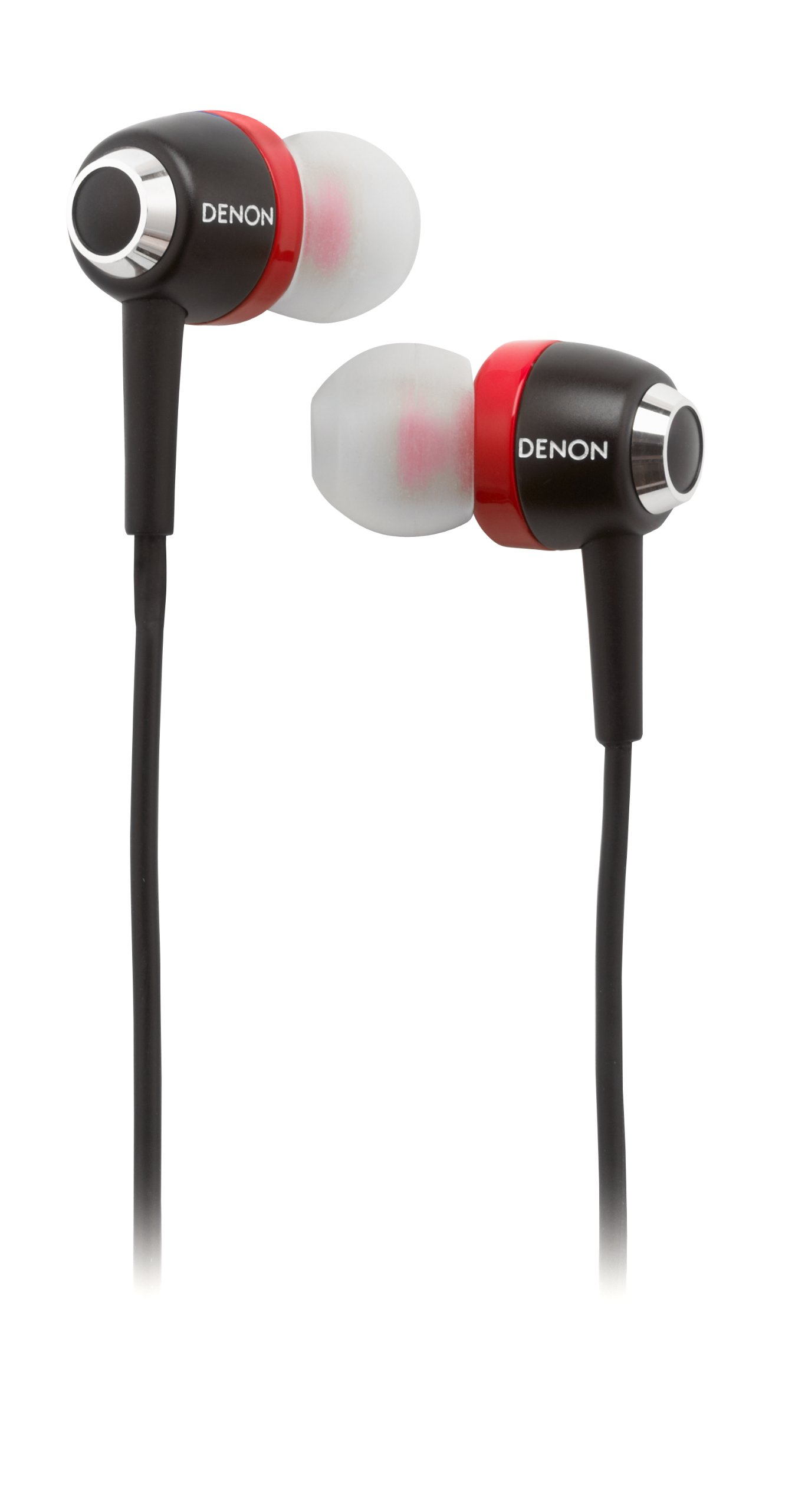 Foto 3 pulgar | Auriculares Intraurales Denon Ah-c100rd Urban Raver Con Micrófono, Color Rojo - Venta Internacional.