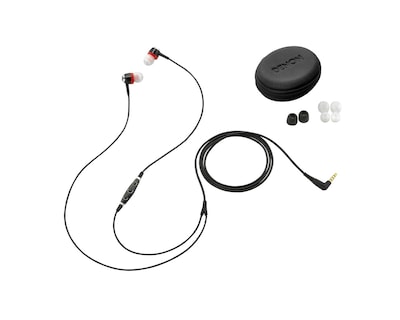 Foto 3 | Auriculares Intraurales Denon Ah-c100rd Urban Raver Con Micrófono, Color Rojo - Venta Internacional.