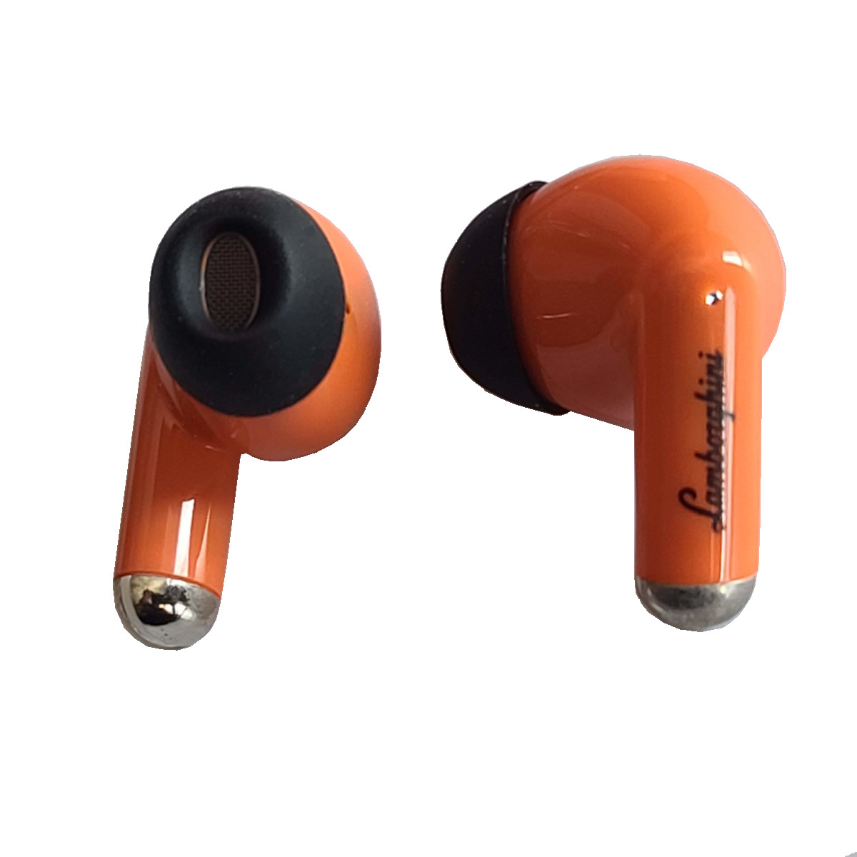Foto 3 pulgar | Audifonos Lamborghini Bud Mini Tws Bluetooth Color Naranja
