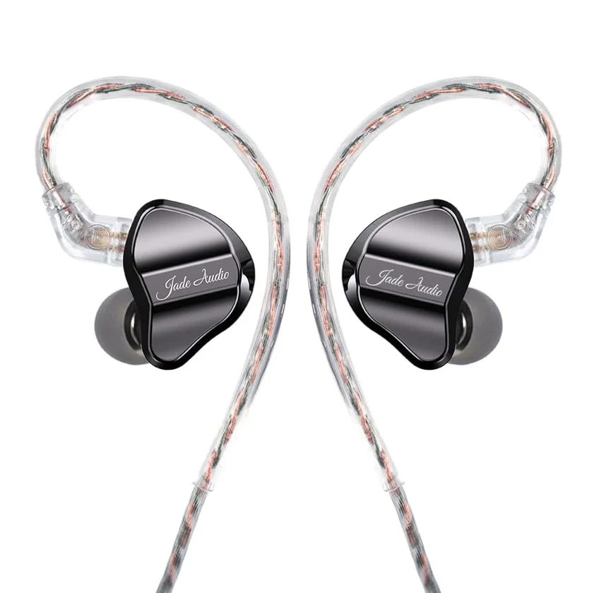 Audífonos Hi-res De Ergonomía Monitor Con Manos Libres Fiio Jd1 Black