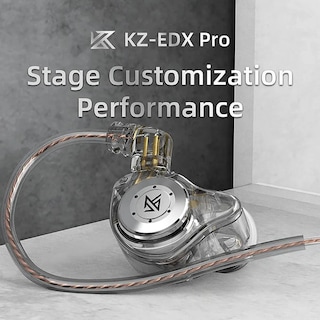 Foto 6 | Audífonos Dinámicos De Magnetos Duales Kz Edx Pro Cyber Crystal