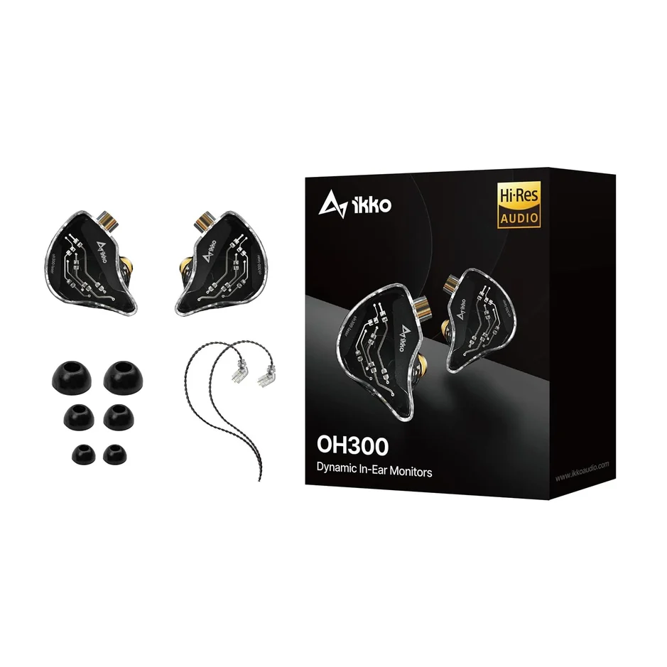 Foto 3 pulgar | Audífonos Hi-res Con Drivers De Cristal Líquido Ikko Oh300 Lumina