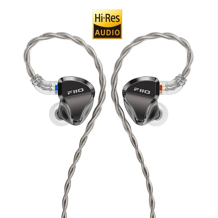 Audífonos Híbridos Hi-res De 5 Drivers Fiio Jh5 Diamond Black