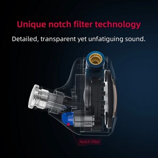 Foto 4 | Audífonos Híbridos De 5 Drivers + Turbo Bass Fiio Fh7s Black
