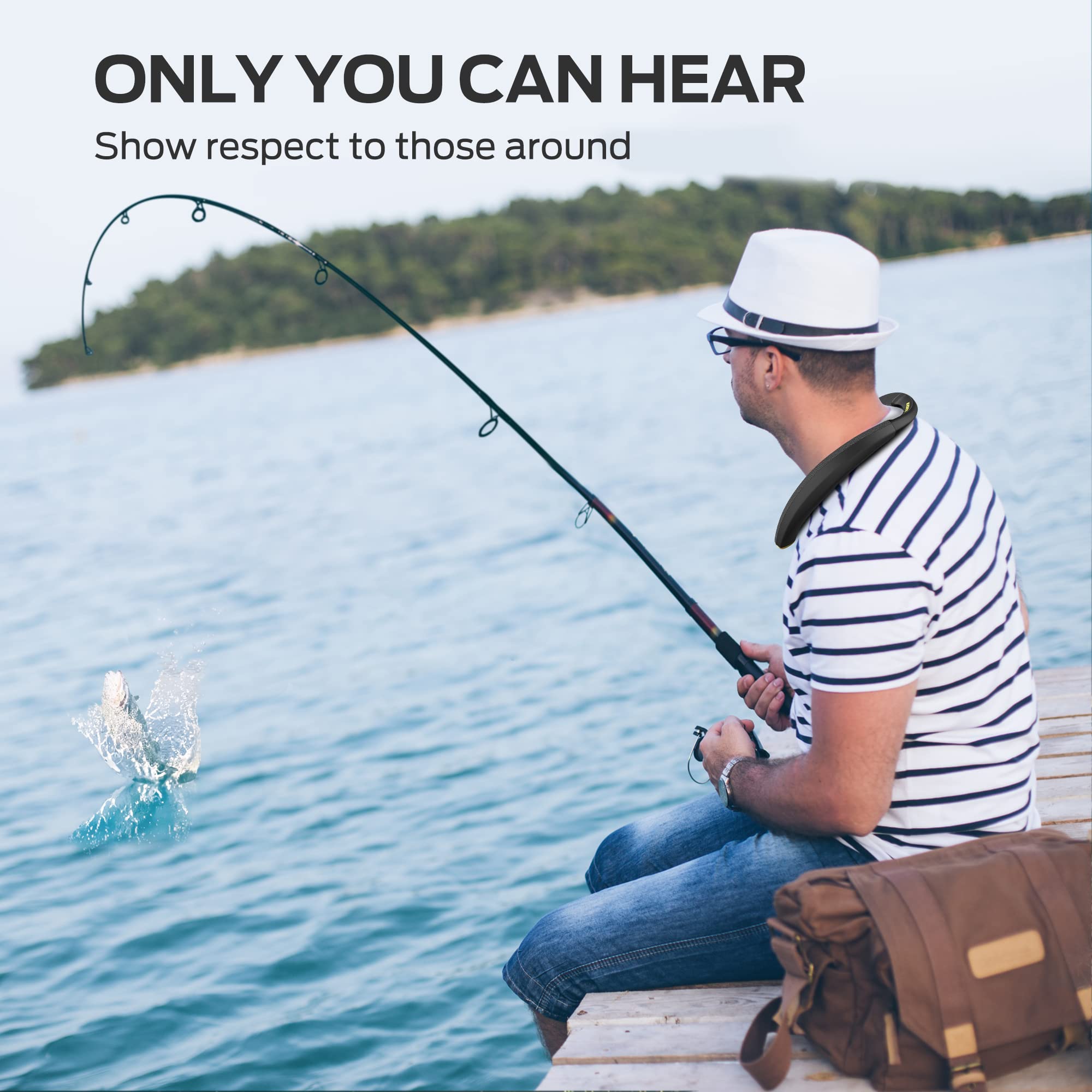 Foto 7 | Altavoces Bluetooth Con Banda Para El Cuello Monster Boomerang Petite - Venta Internacional.