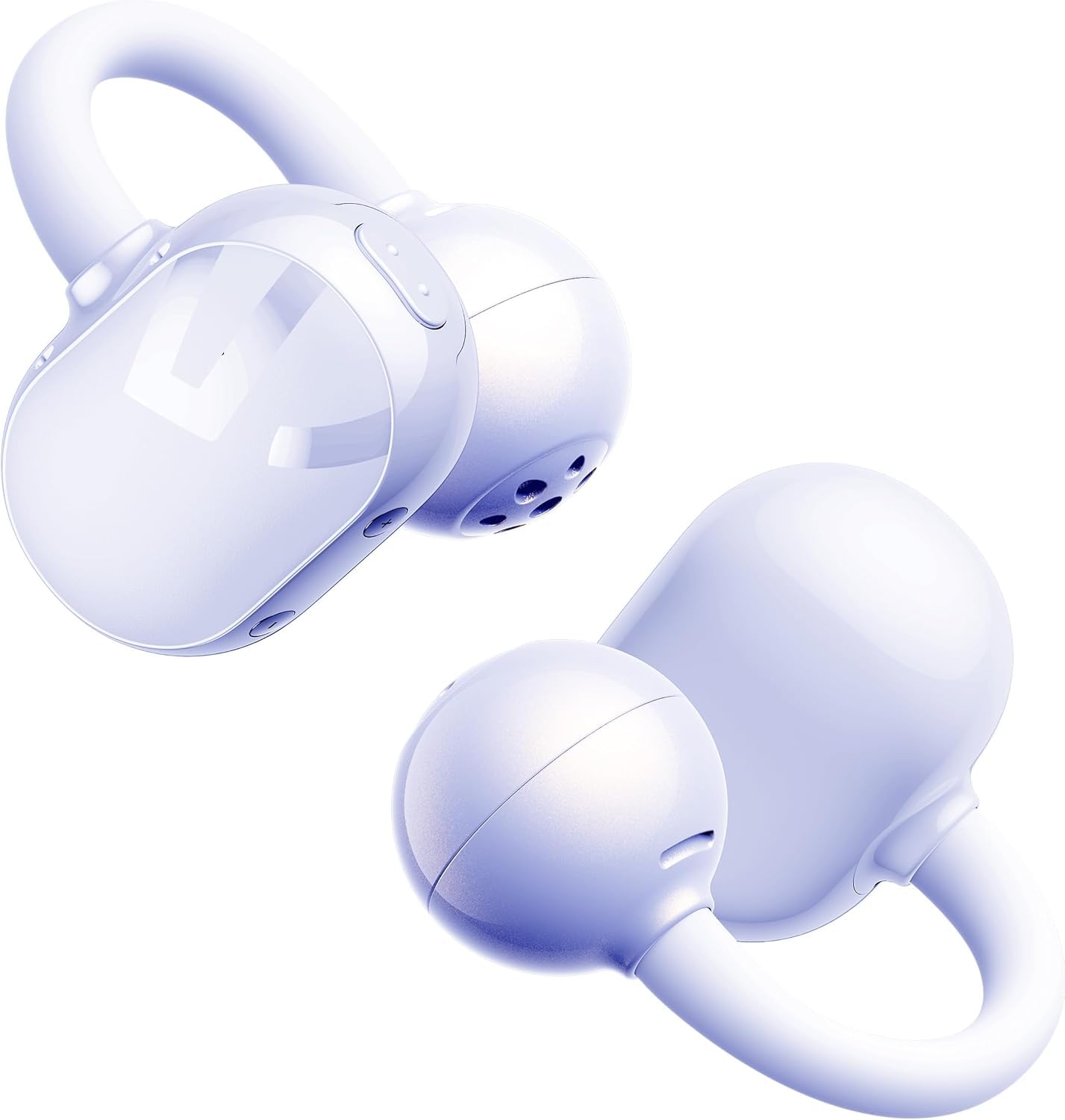 Foto 1 | Auriculares Inalámbricos De Oído Abierto Soundpeats Pop Clip Purple - Venta Internacional.
