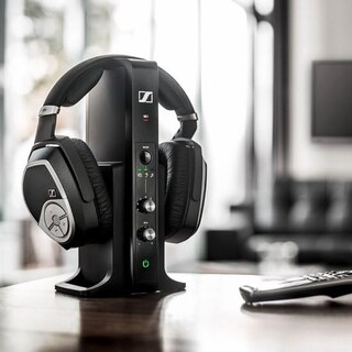 Foto 2 | Sistemas De Auriculares Inalámbricos Sennheiser Rs 195 Para Tv Black - Venta Internacional.