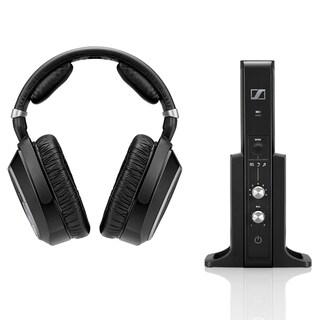 Foto 3 | Sistemas De Auriculares Inalámbricos Sennheiser Rs 195 Para Tv Black - Venta Internacional.