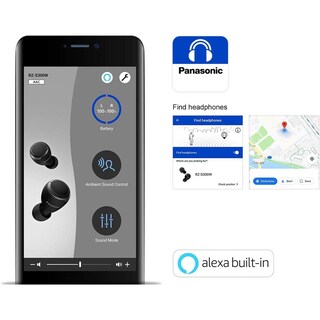 Foto 7 | Auriculares Inalámbricos True Wireless Panasonic Rz-s300w Bluetooth Ipx4 Blancos - Venta Internacional.