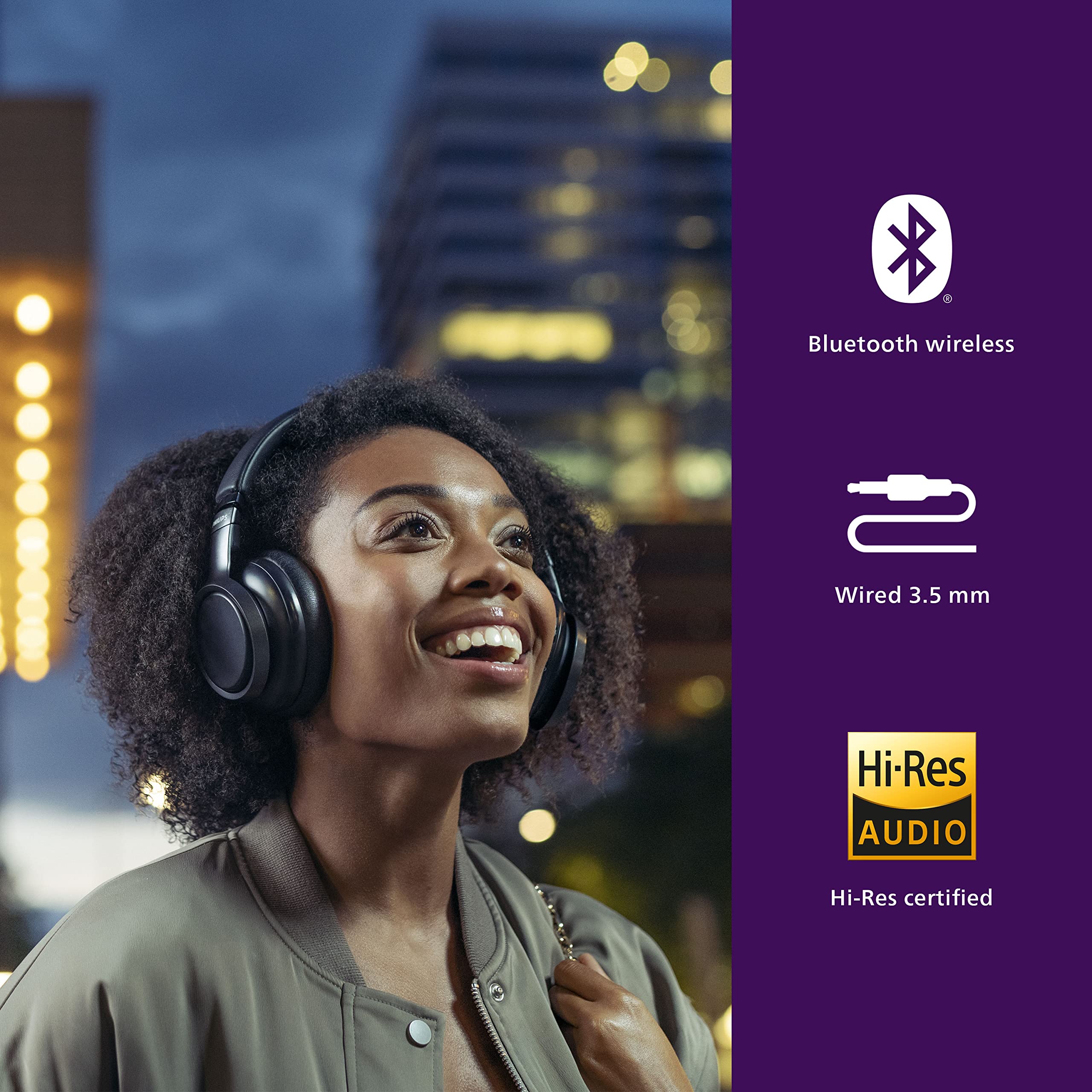 Foto 5 pulgar | Auriculares Philips H9505 Hybrid Con Cancelación Activa De Ruido Anc - Venta Internacional.