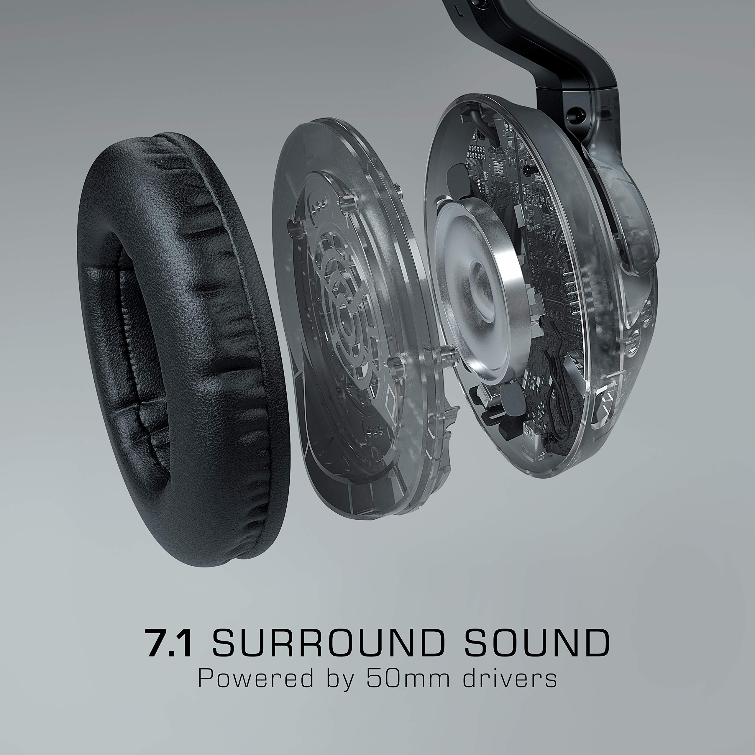 Foto 6 pulgar | Auriculares Para Videojuegos Roccat Elo 7.1 Usb Con Iluminación Rgb Aimo, Color Negro - Venta Internacional.