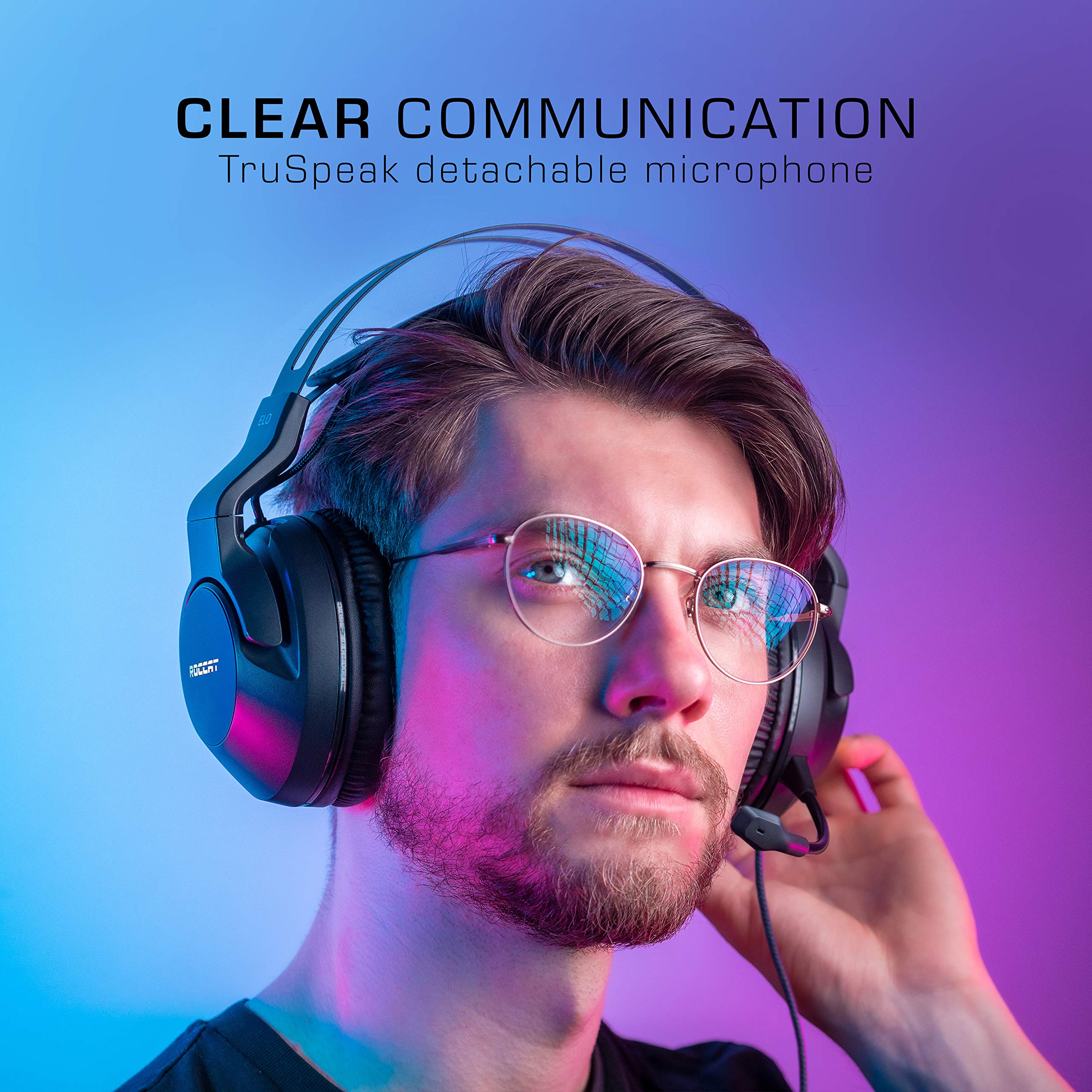 Foto 8 pulgar | Auriculares Para Videojuegos Roccat Elo 7.1 Usb Con Iluminación Rgb Aimo, Color Negro - Venta Internacional.
