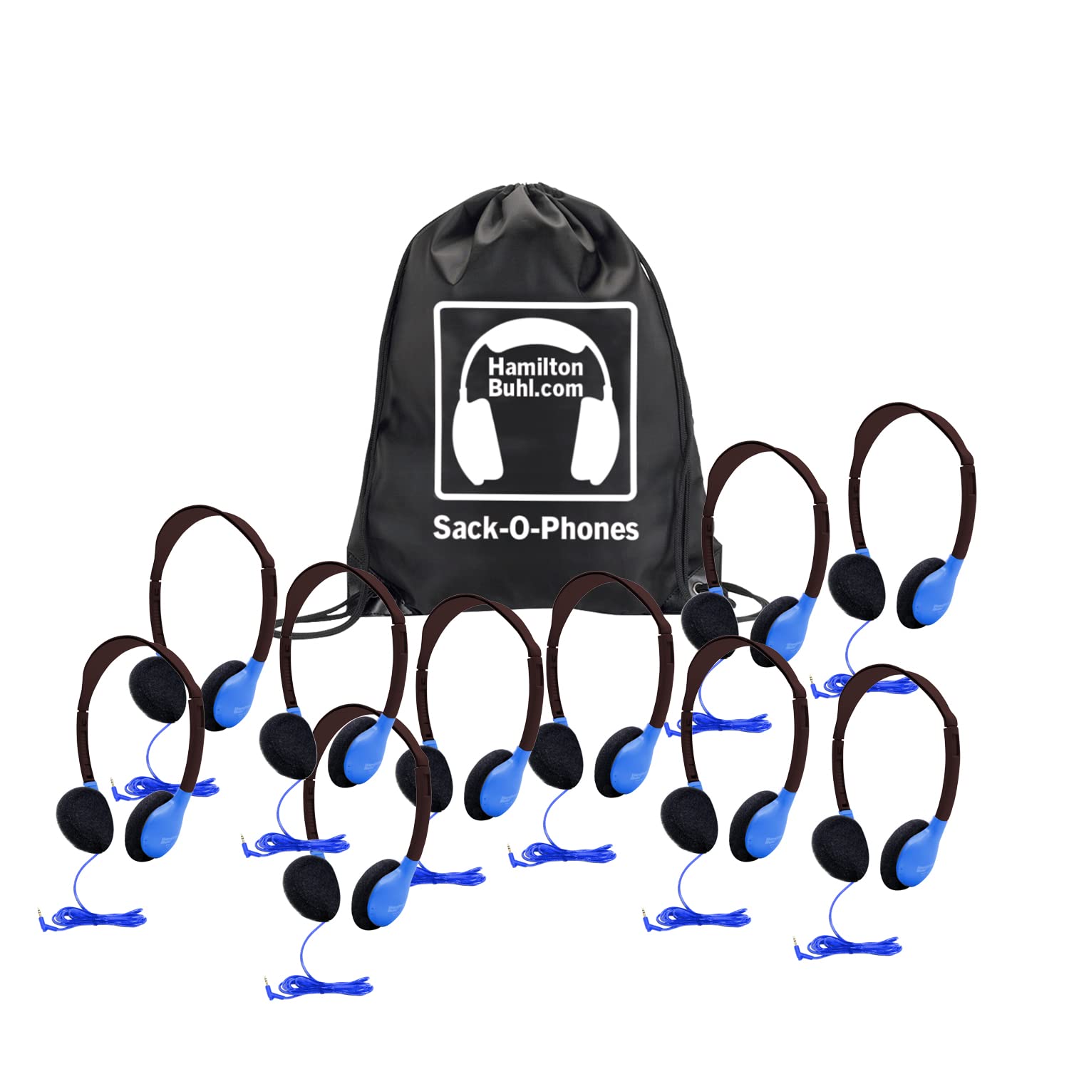 Foto 2 pulgar | Auriculares Hamiltonbuhl Sack-o-phones 10 Personales Con Bolsa De Transporte - Venta Internacional.