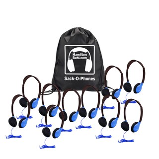 Foto 1 | Auriculares Hamiltonbuhl Sack-o-phones 10 Personales Con Bolsa De Transporte - Venta Internacional.