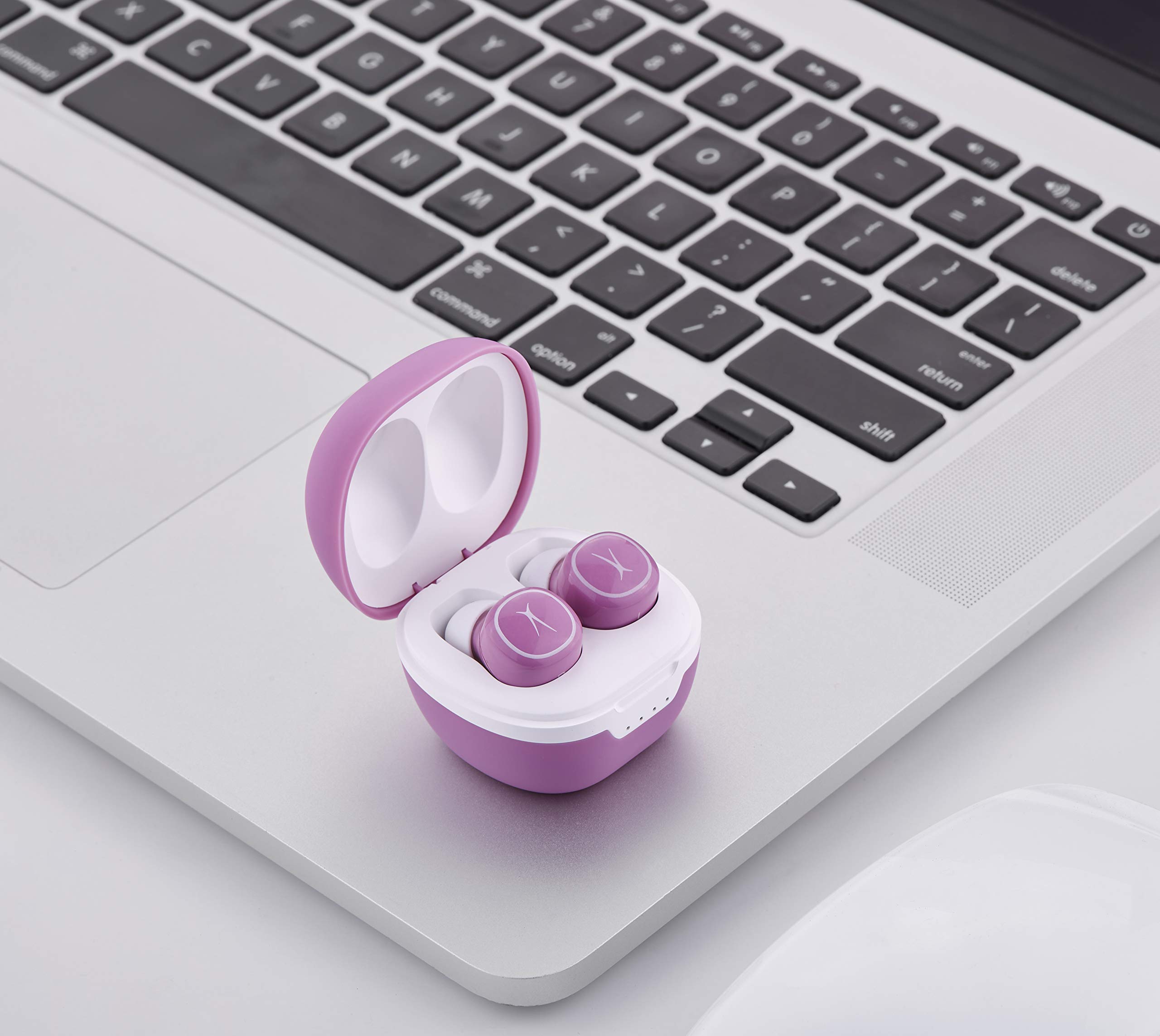 Foto 6 pulgar | Auriculares Altec Lansing Nanobuds Con Funda Truly Wireless, Color Morado - Venta Internacional.