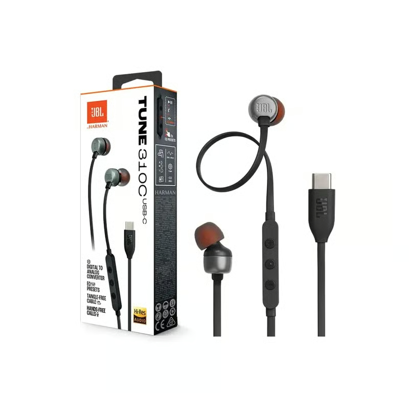 Foto 2 | Auriculares Jbl Tune 310c Tipo C Con Cable Y Micrófono Remoto De 3 Botones - Venta Internacional.