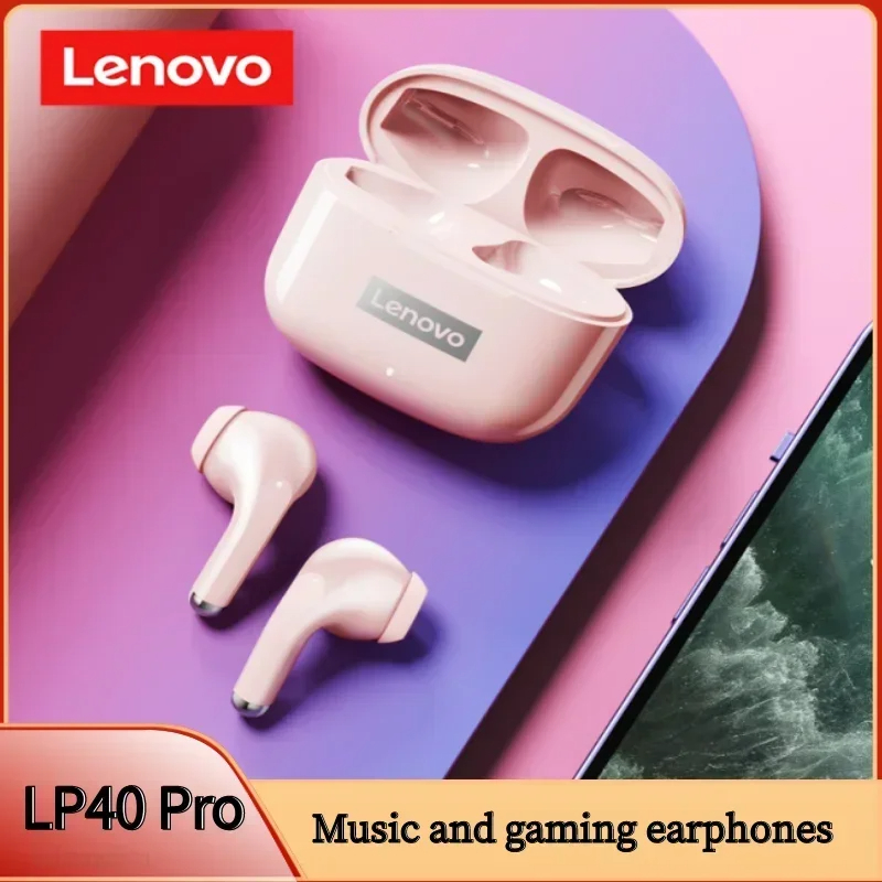 Foto 3 pulgar | Auriculares Bluetooth Lenovo Lp40 Pro Impermeables Con Micrófono - Venta Internacional.