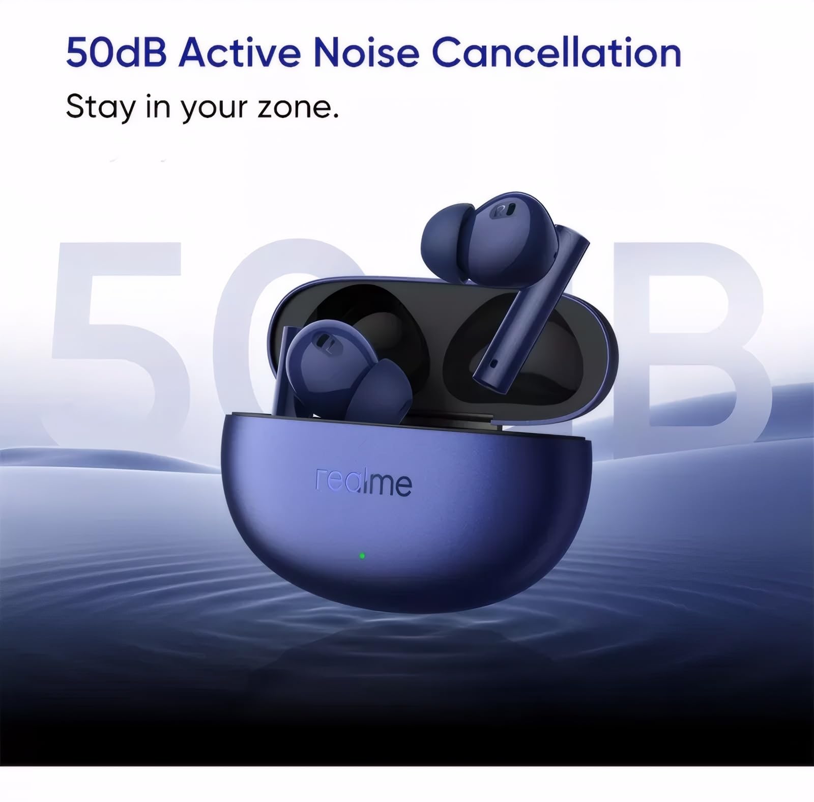 Foto 5 pulgar | Auriculares Realme Buds Air 5 Truly Wireless Con Anc 50 Db Blancos - Venta Internacional.
