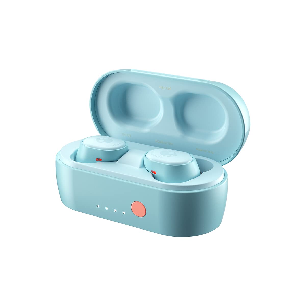 Foto 2 | Auriculares Inalámbricos Skullcandy Sesh Evo, Batería De 24 Horas, Color Azul Blanqueado - Venta Internacional.