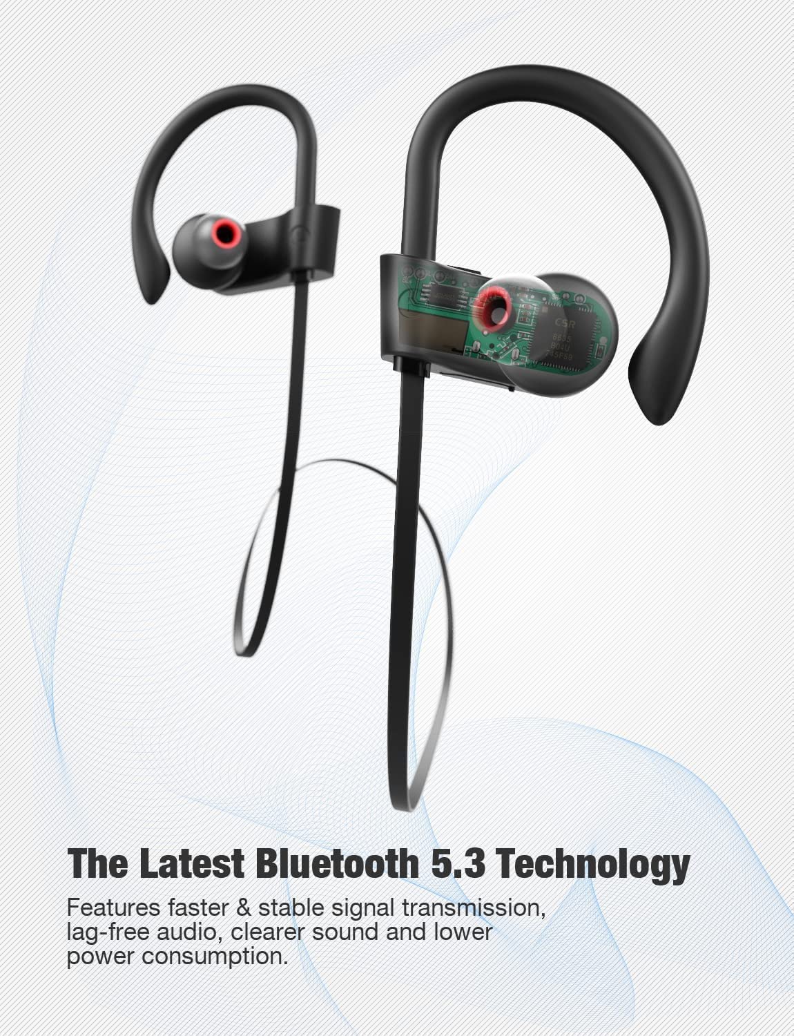 Foto 8 pulgar | Auriculares Bluetooth Otium U18 Inalámbricos Negros - Venta Internacional.