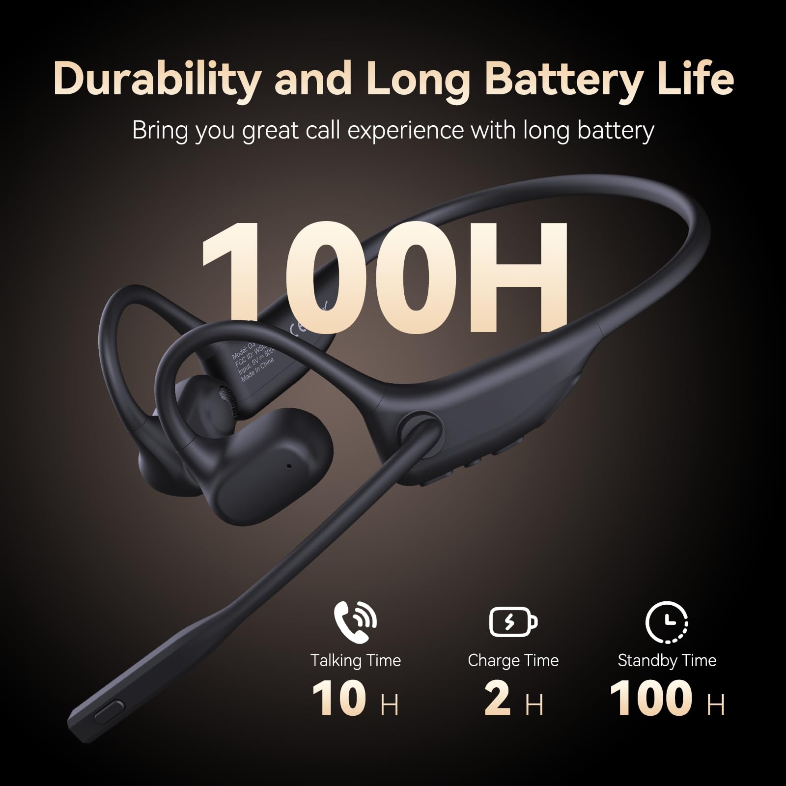 Foto 7 pulgar | Auriculares Inalámbricos Cxk O3 Bluetooth 5.3 Open Ear Con Micrófono - Venta Internacional.